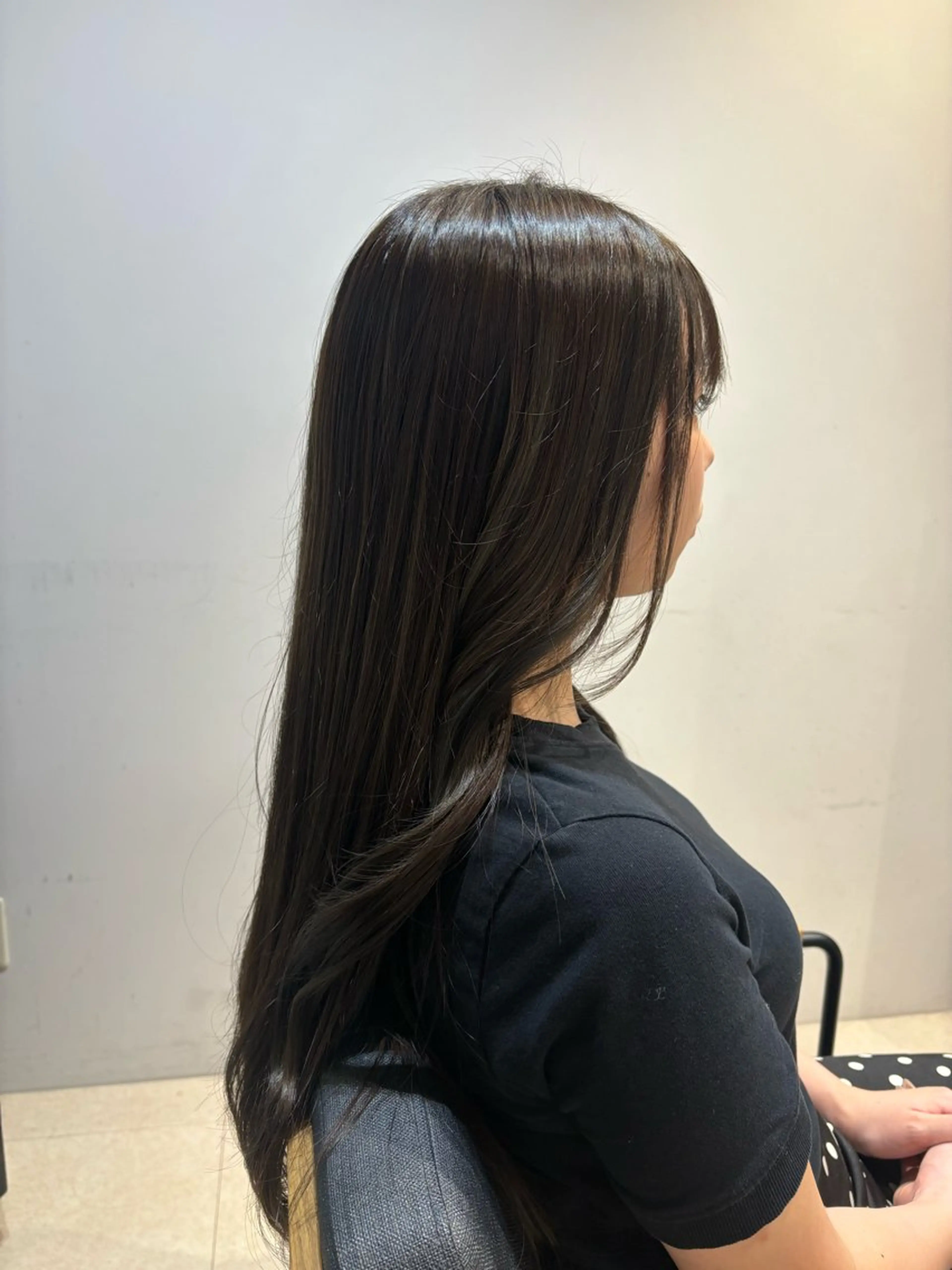 カラー ブラウンカラー 透明感カラー ハイライトカラー オリーブブラウン ✿︎AMELY呉服町 海野采紗‎✿  ‎のヘアスタイル