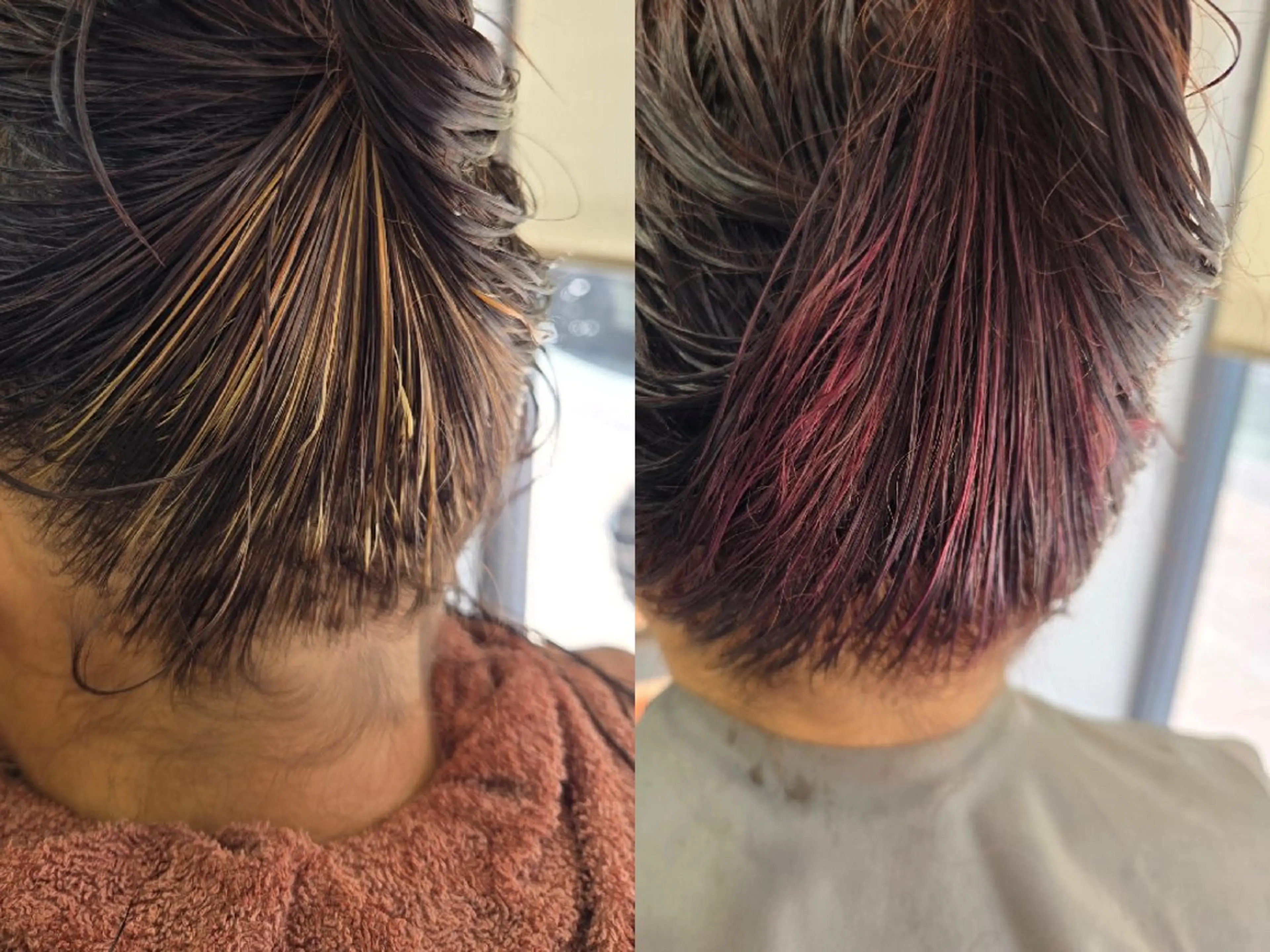セミロング カット ヘアカラー トリートメント 野村 果音(カノン)のヘアスタイル