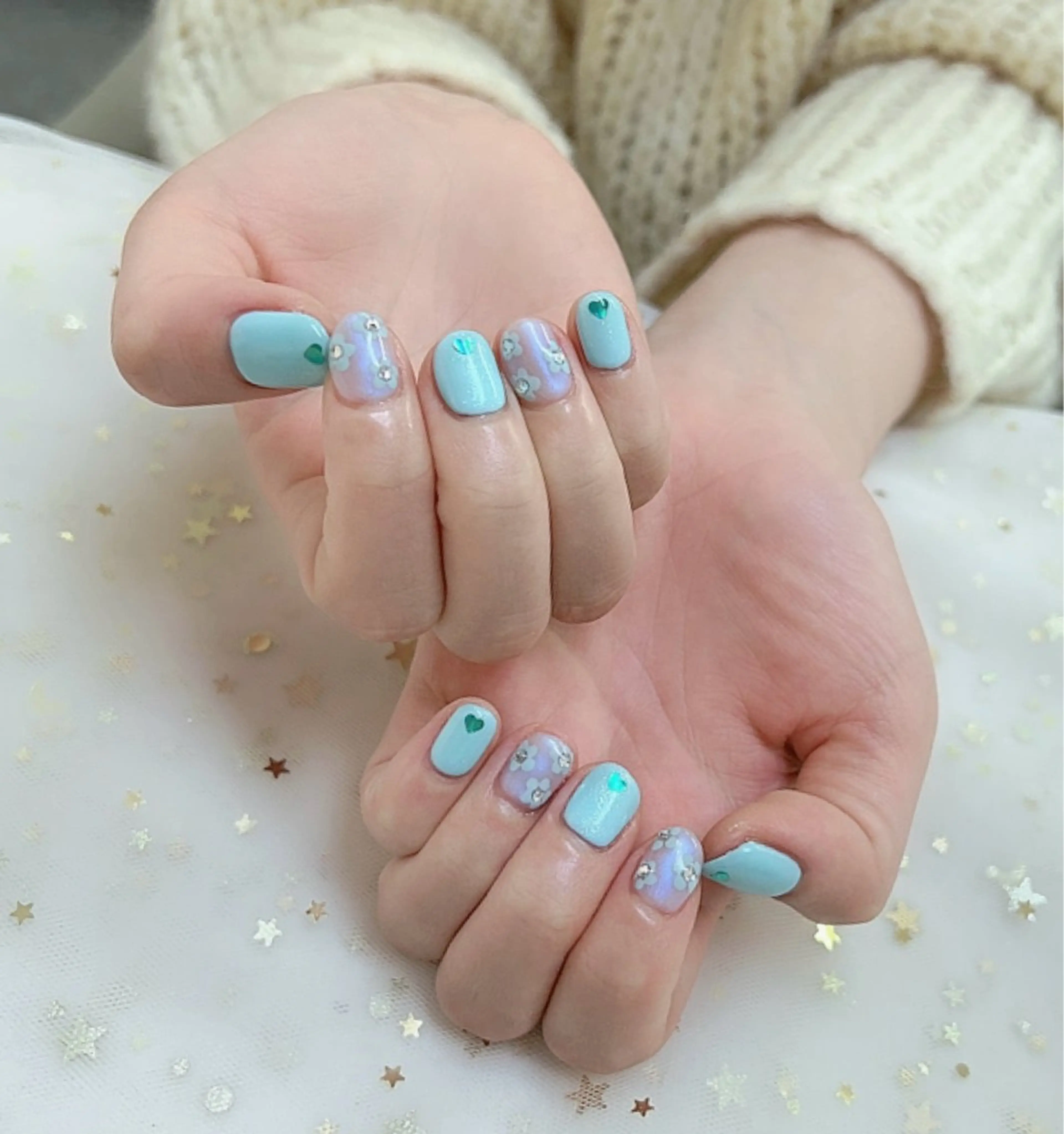 ネイル ハンドネイル 上福岡 らんらんのネイルデザイン