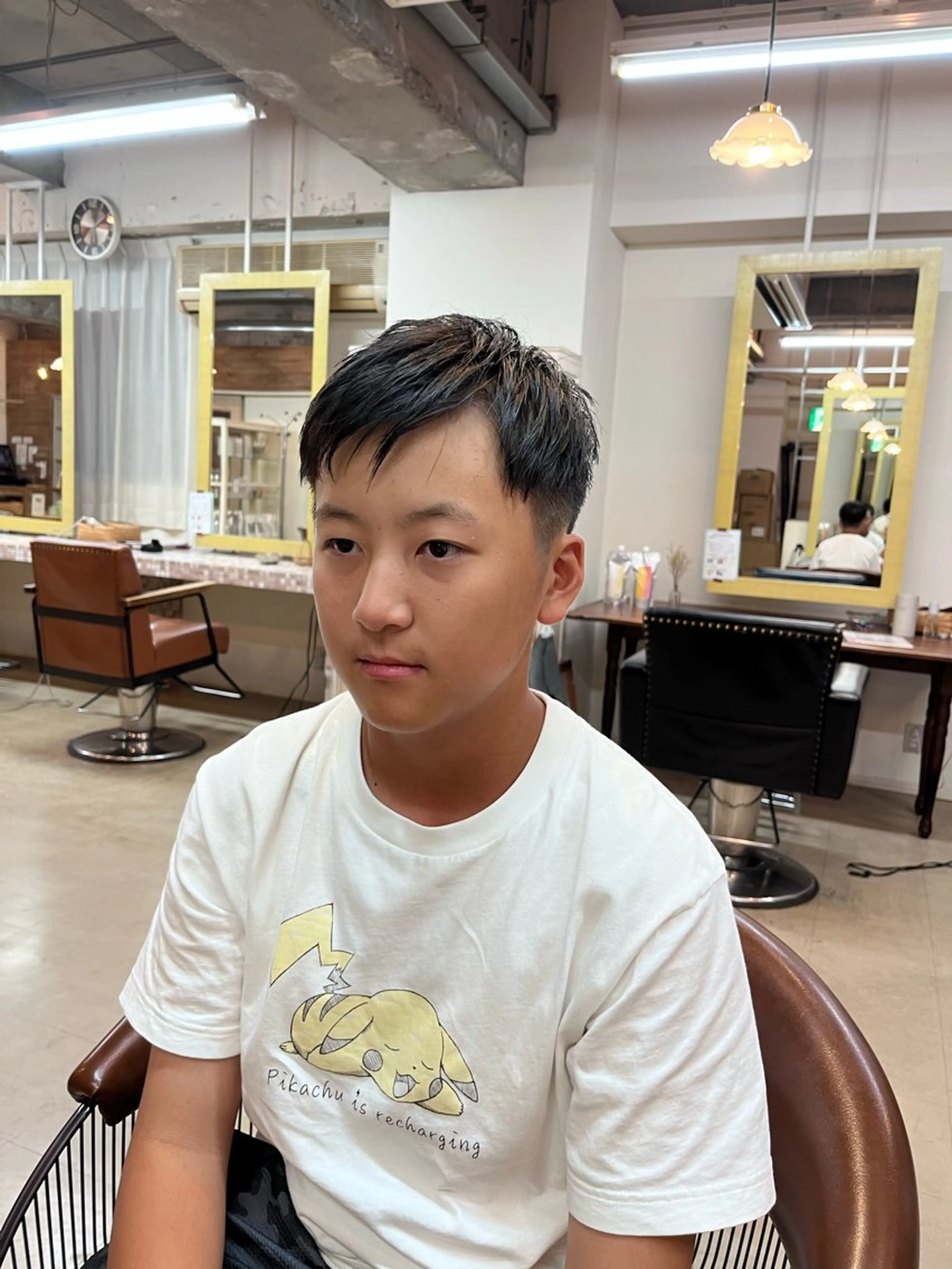 ショート メンズ 学生（メンズ向け） 学生 トイ ハルトのヘアスタイル