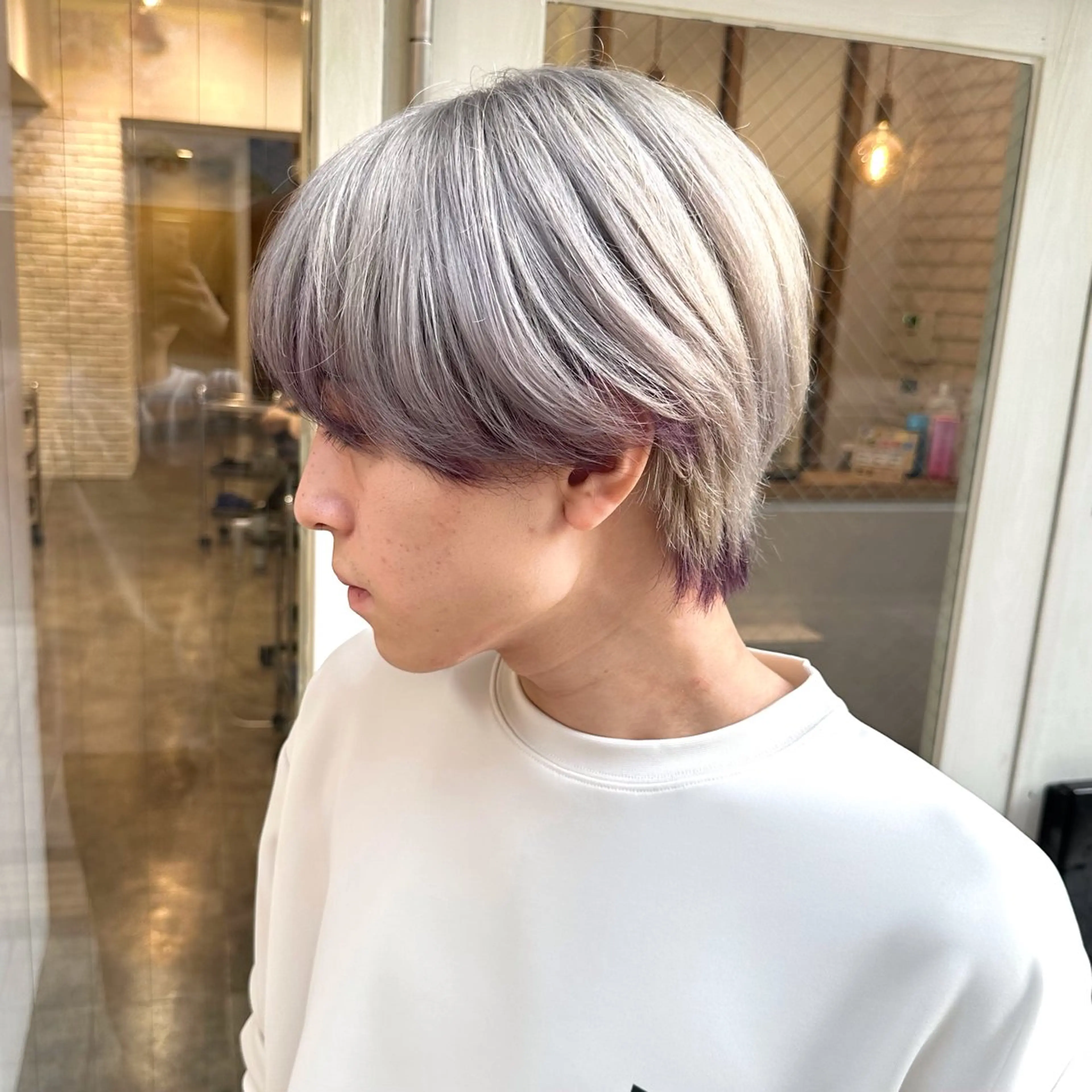 メンズ ヘアカラー トリートメント 【Remii】 山﨑健太のヘアスタイル