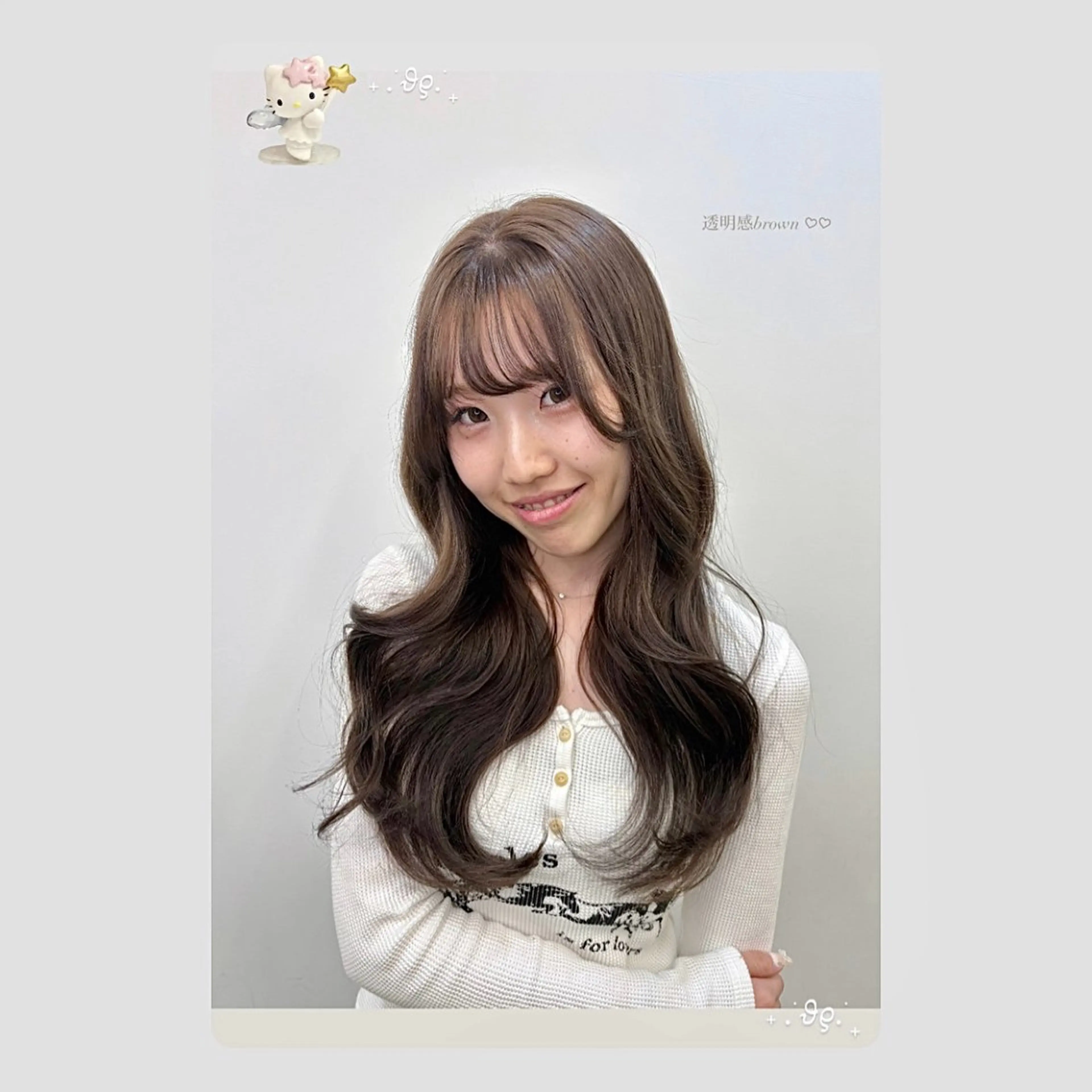 ロング カラー ブリーチ ダブルカラー インナーカラー ボブ エクステ ひ な た⌇ elto 四条烏丸のヘアスタイル