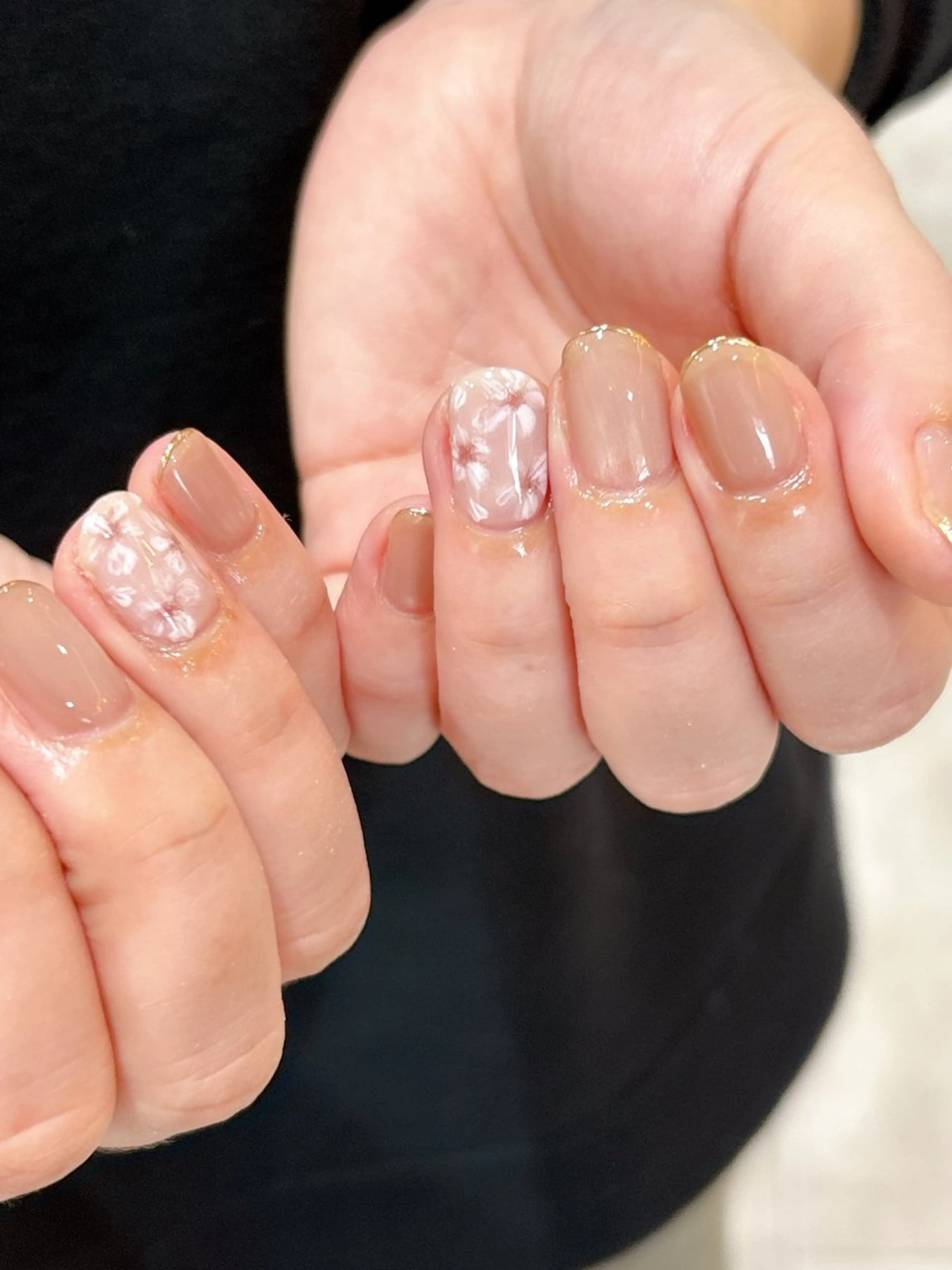 【ご新規様限定🌷】90min mirror持ち込みコース✩.*˚人気のニュアンスデザインオススメ!の写真