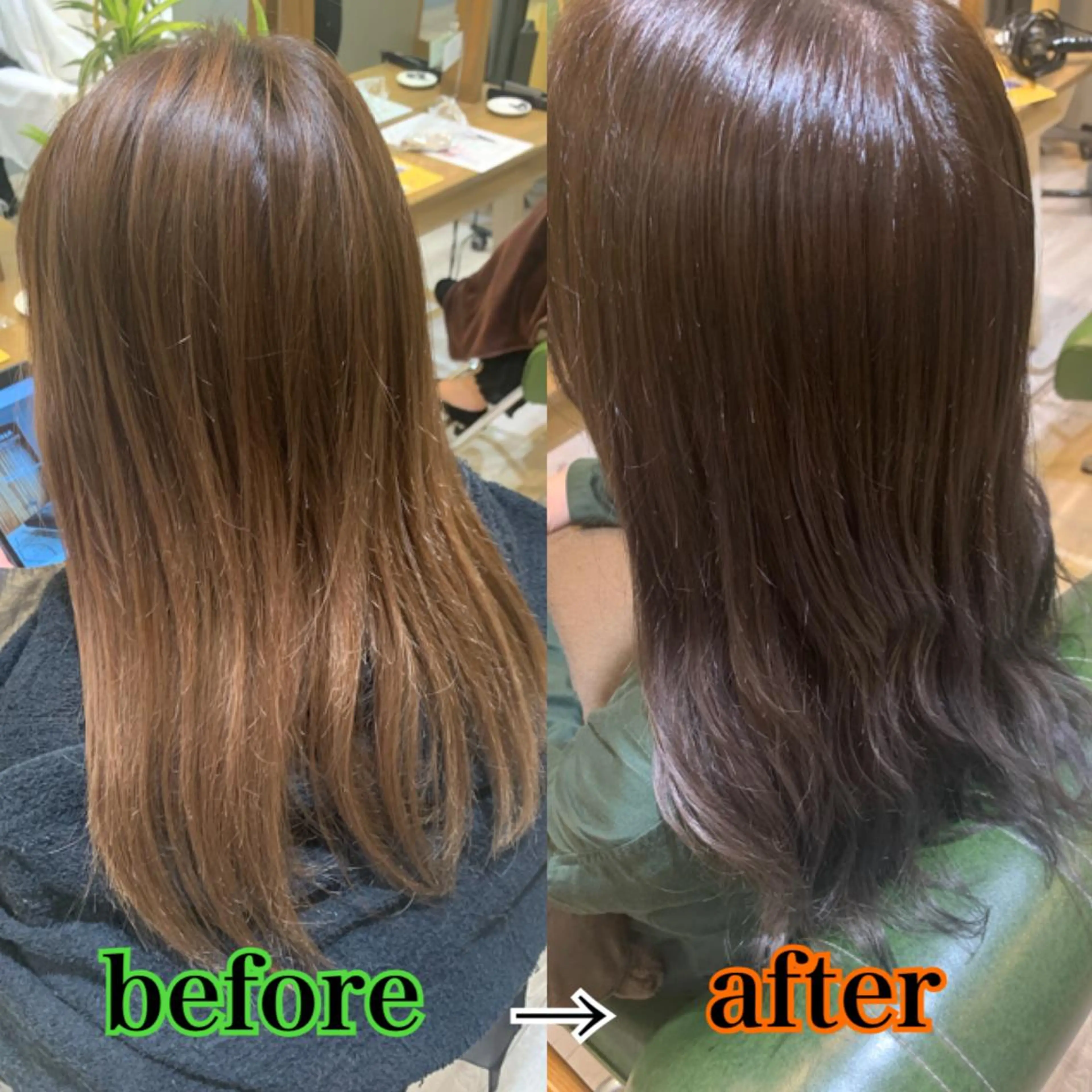 セミロング 🦋ふくい あやの🦋のヘアスタイル