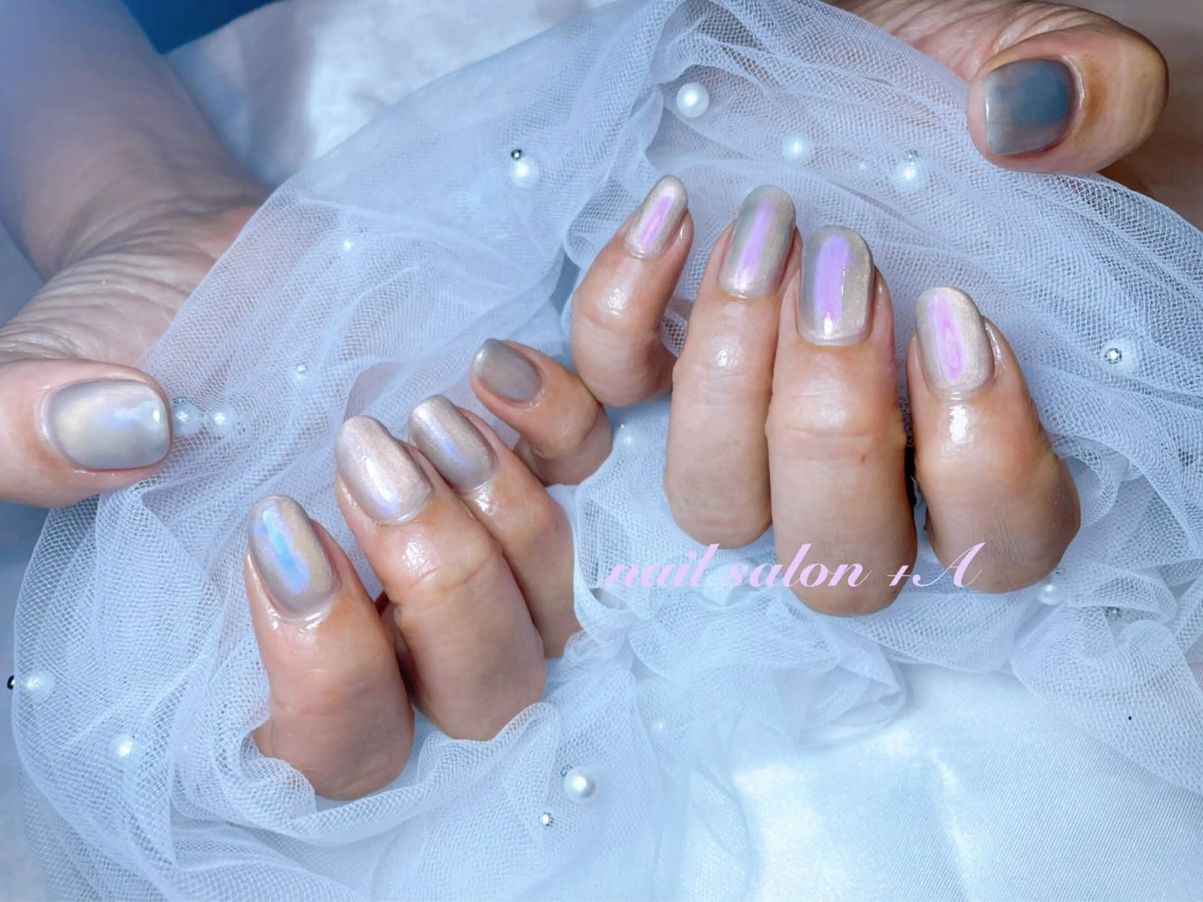 ミディアム Nail Salon +Aのネイルデザイン