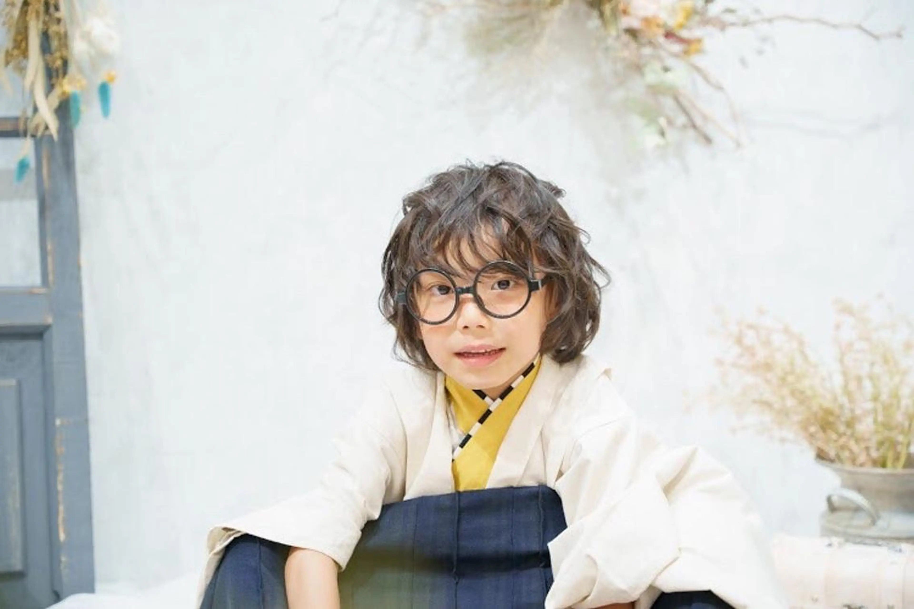 セミロング ヘアアレンジ キッズ ヘアセット Takagi Nanamiのヘアスタイル