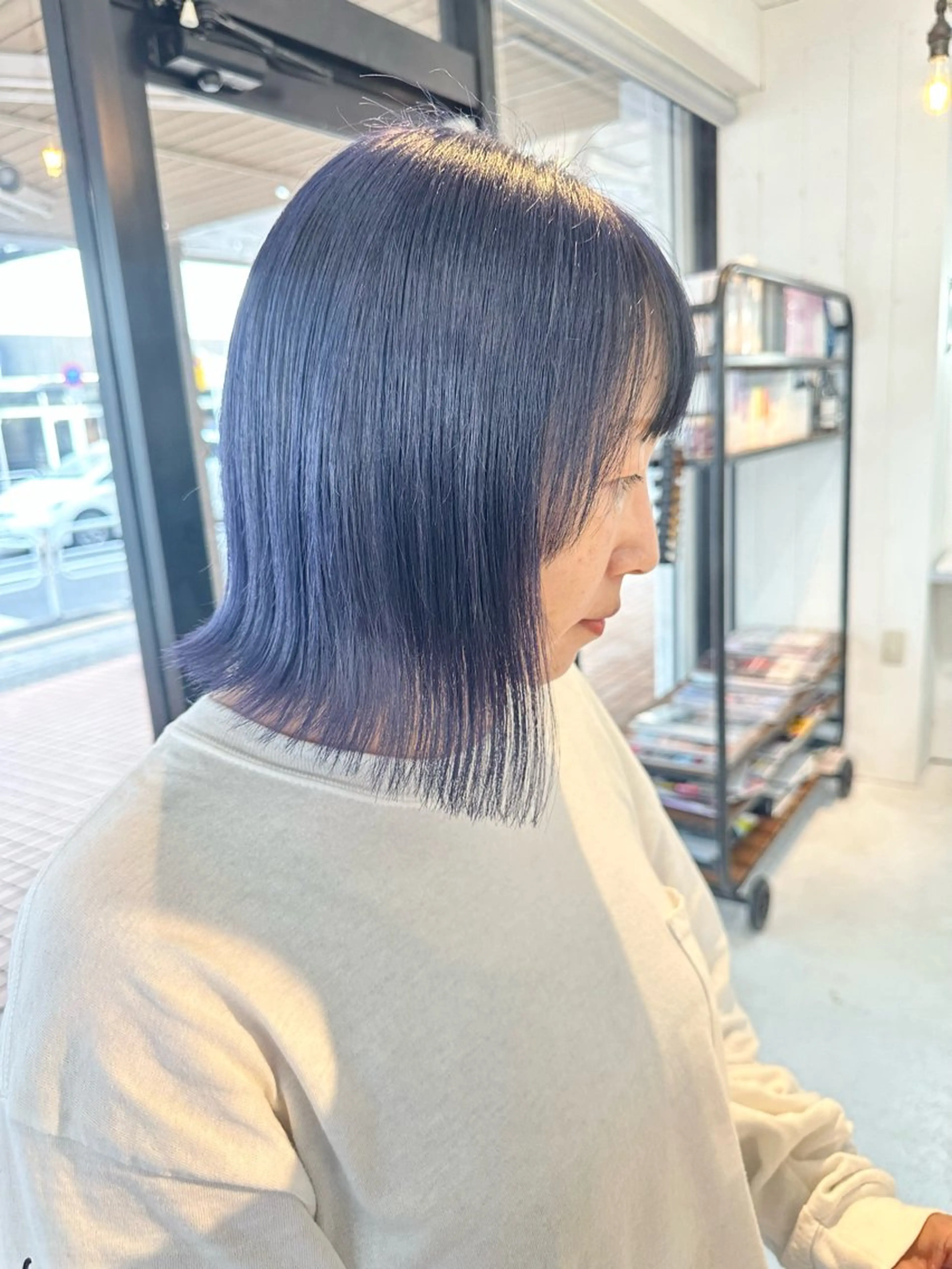 カラー 🩵HOLLY🩵 カレン🩵モデルのヘアスタイル