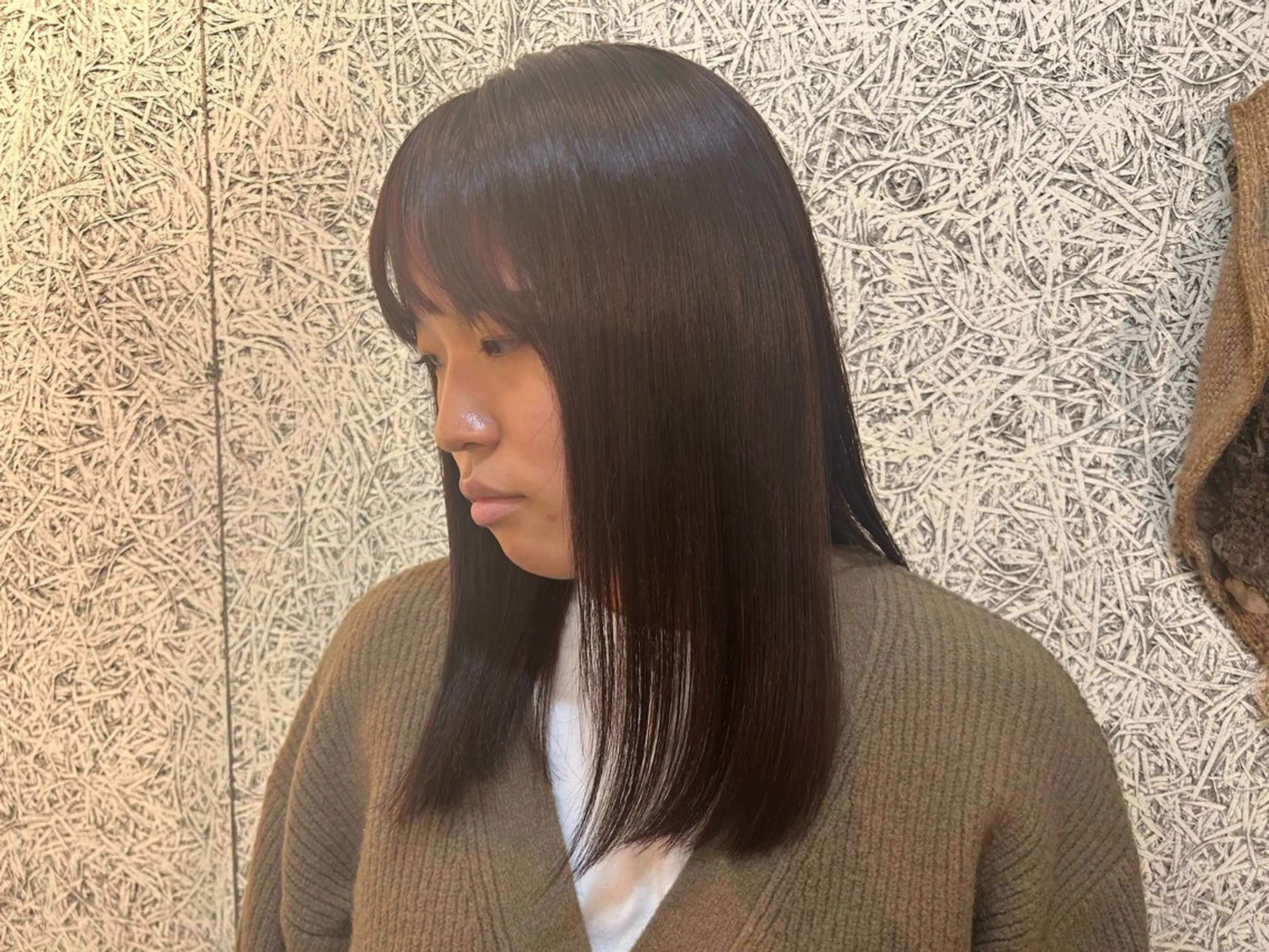 セミロング カラー KURAKU羽根木店所属・藤田 衣子のヘアスタイル