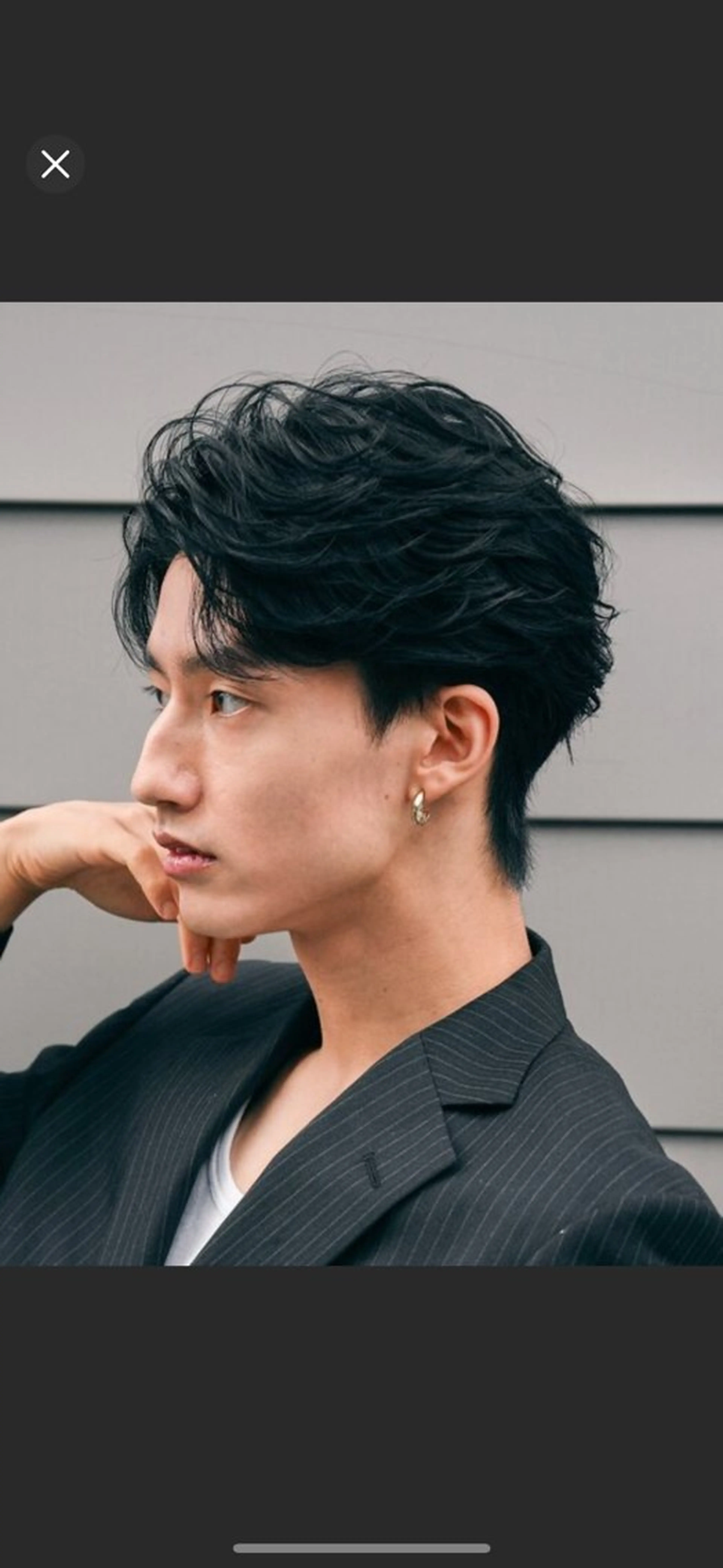 パーマ メンズ カット パーマ ☀️メンズパーマ☀️ /栄/濵﨑新成のヘアスタイル