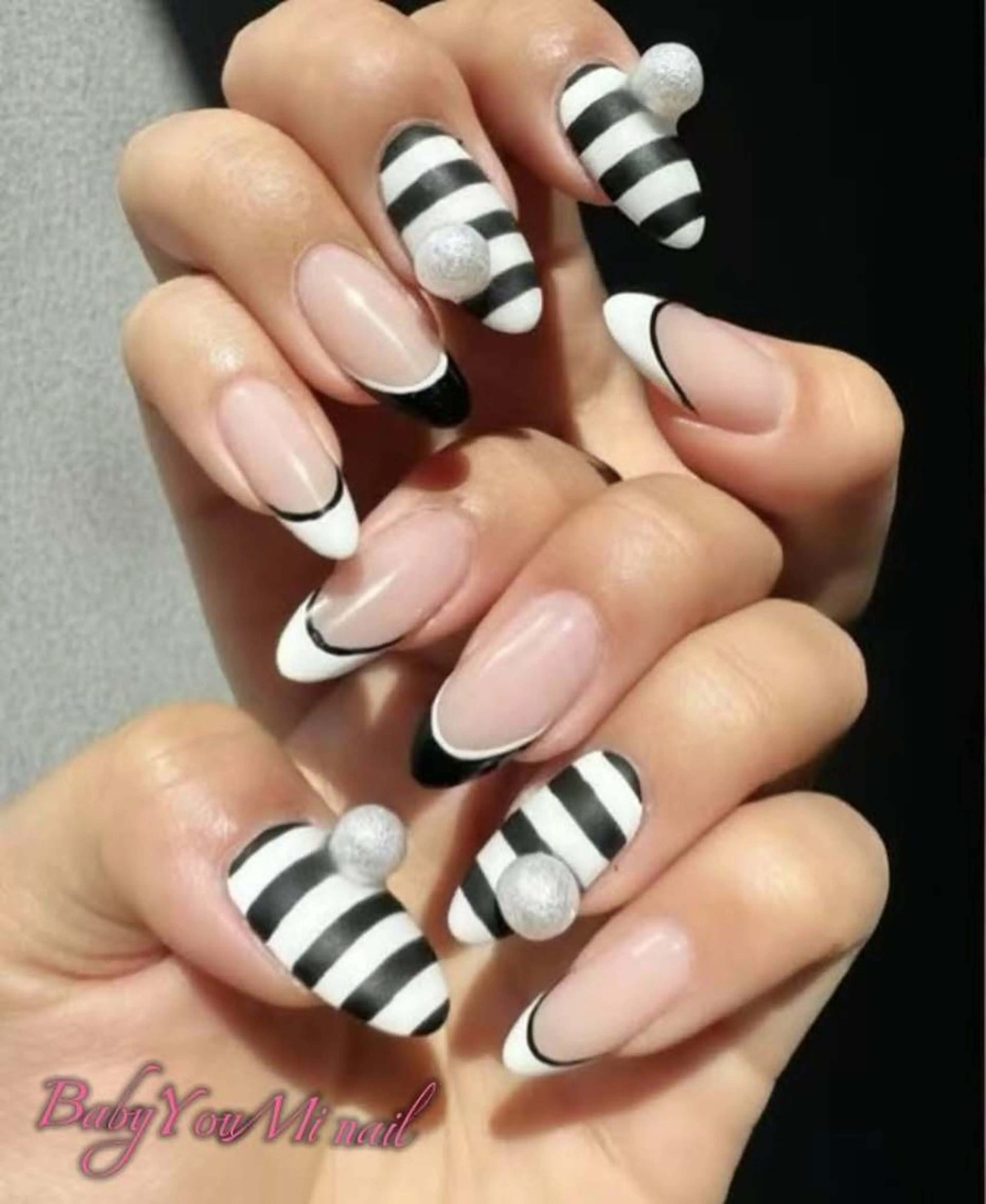 ネイル オーロラネイル フラワーネイル フットネイル フレンチネイル ジェルネイル ハンドネイル Oomiya 服部のネイルデザイン