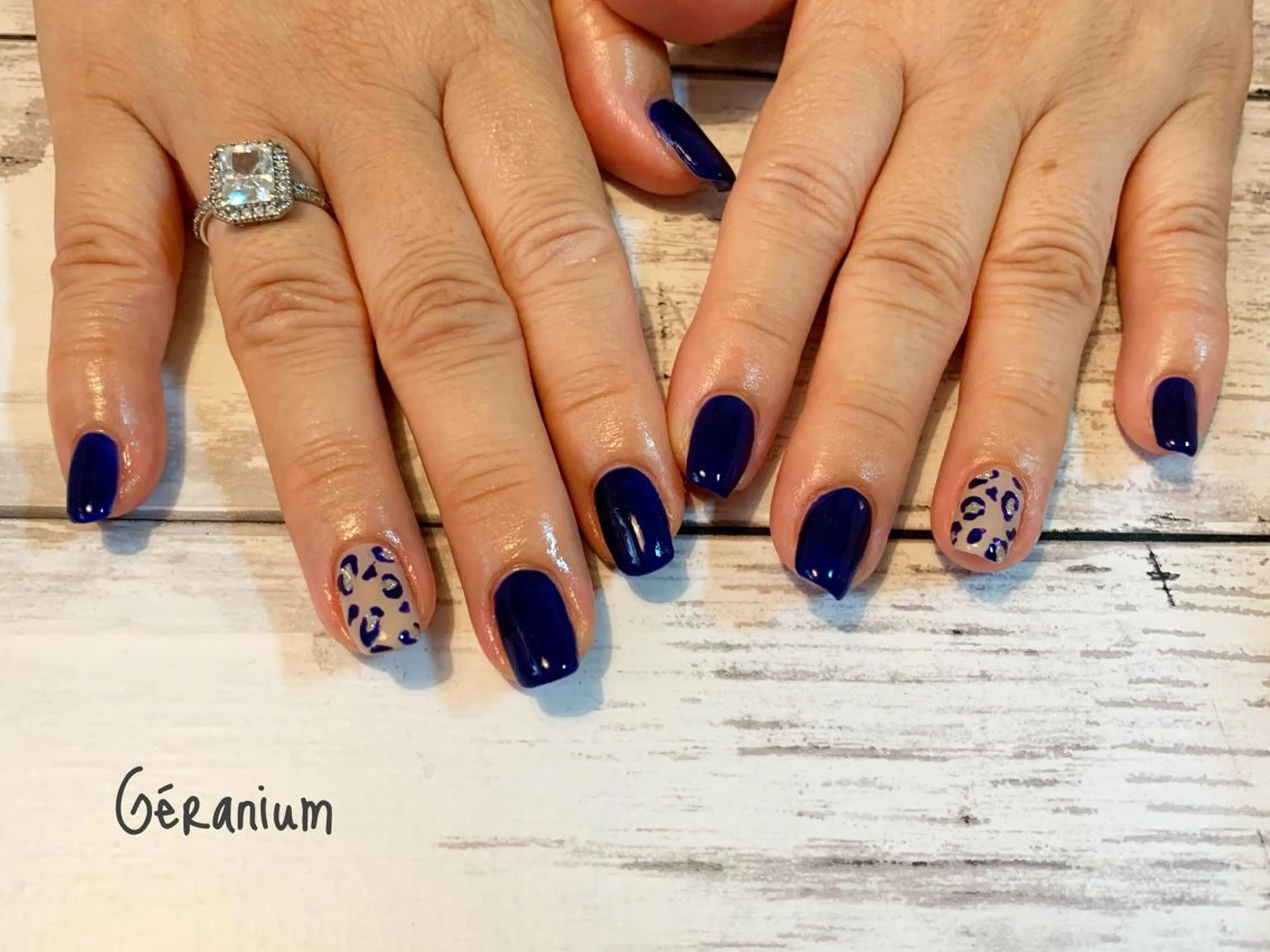 ネイル ハンドネイル フットネイル GéRanium Harukaのネイルデザイン