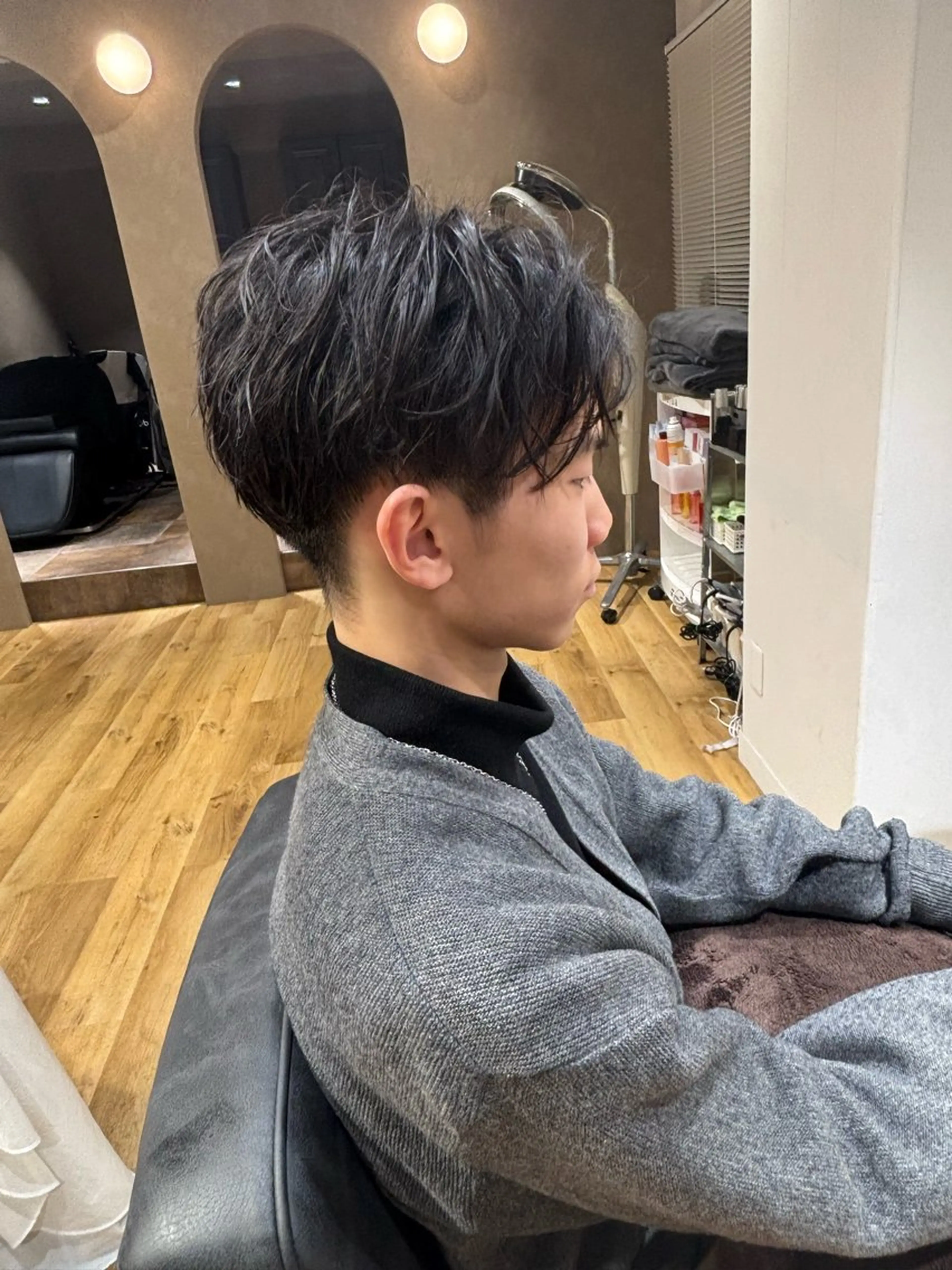 メンズ 南 颯七のヘアスタイル