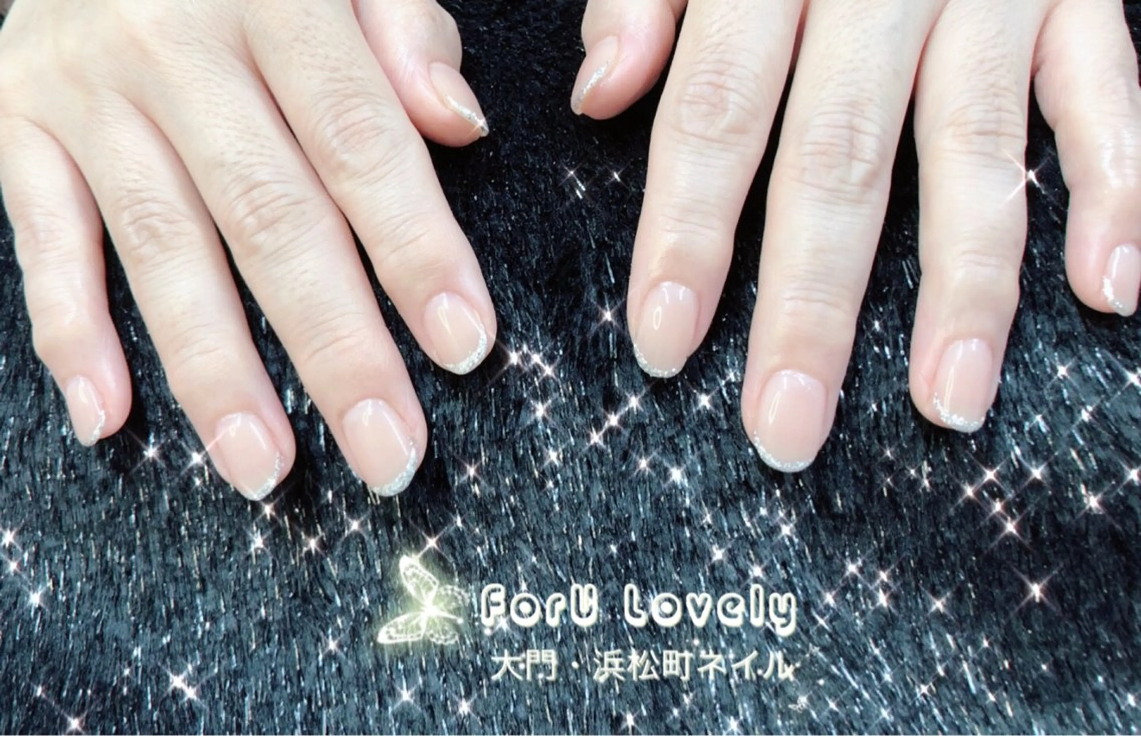 ネイル オーロラネイル フットネイル ジェルネイル ハート 韓国ネイル ハンドネイル ハンドケア 大門浜松町 ネイルのネイルデザイン
