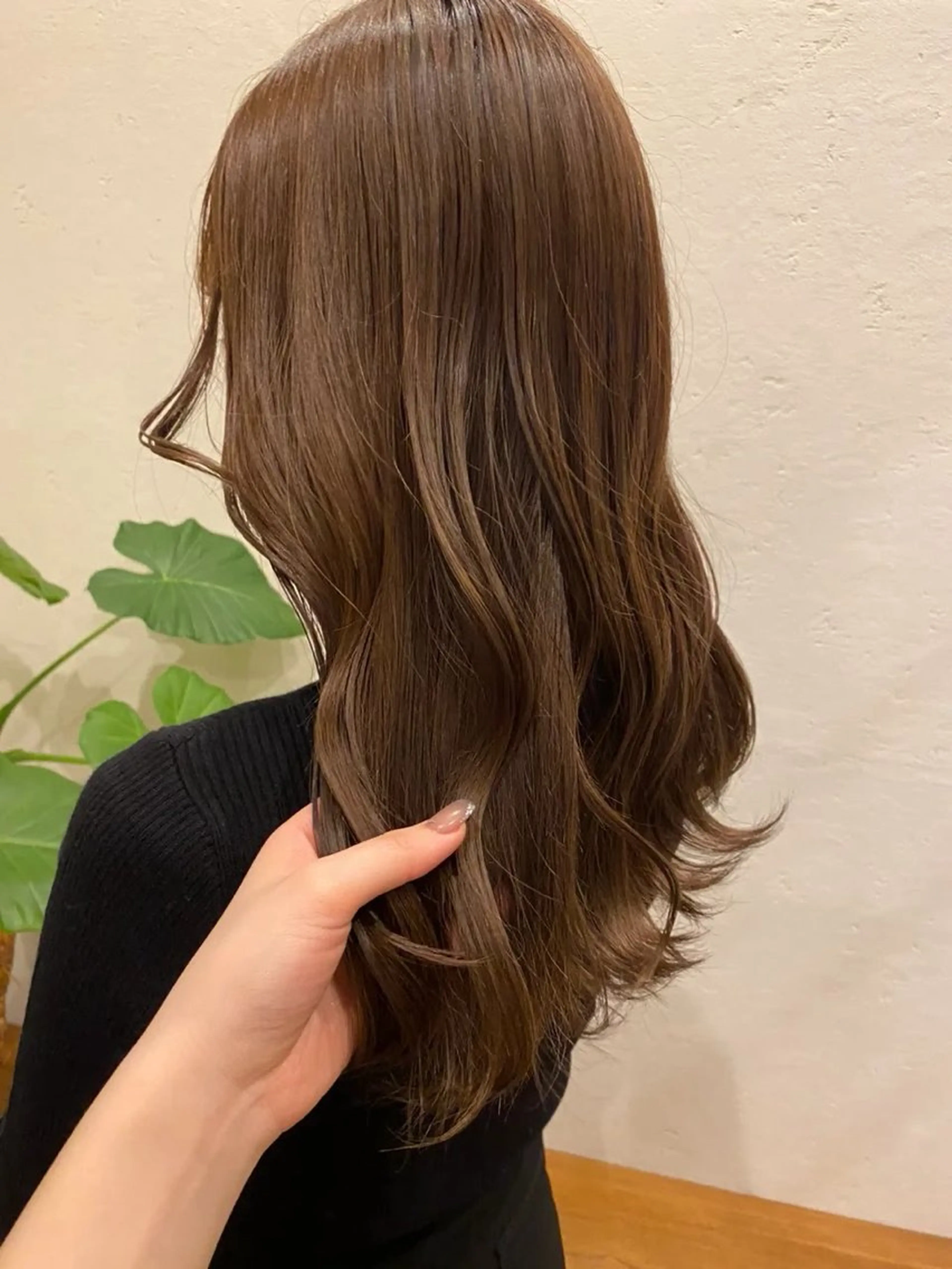 ロング カラー 透明感カラー/ 小顔カット/ミヅキのヘアスタイル