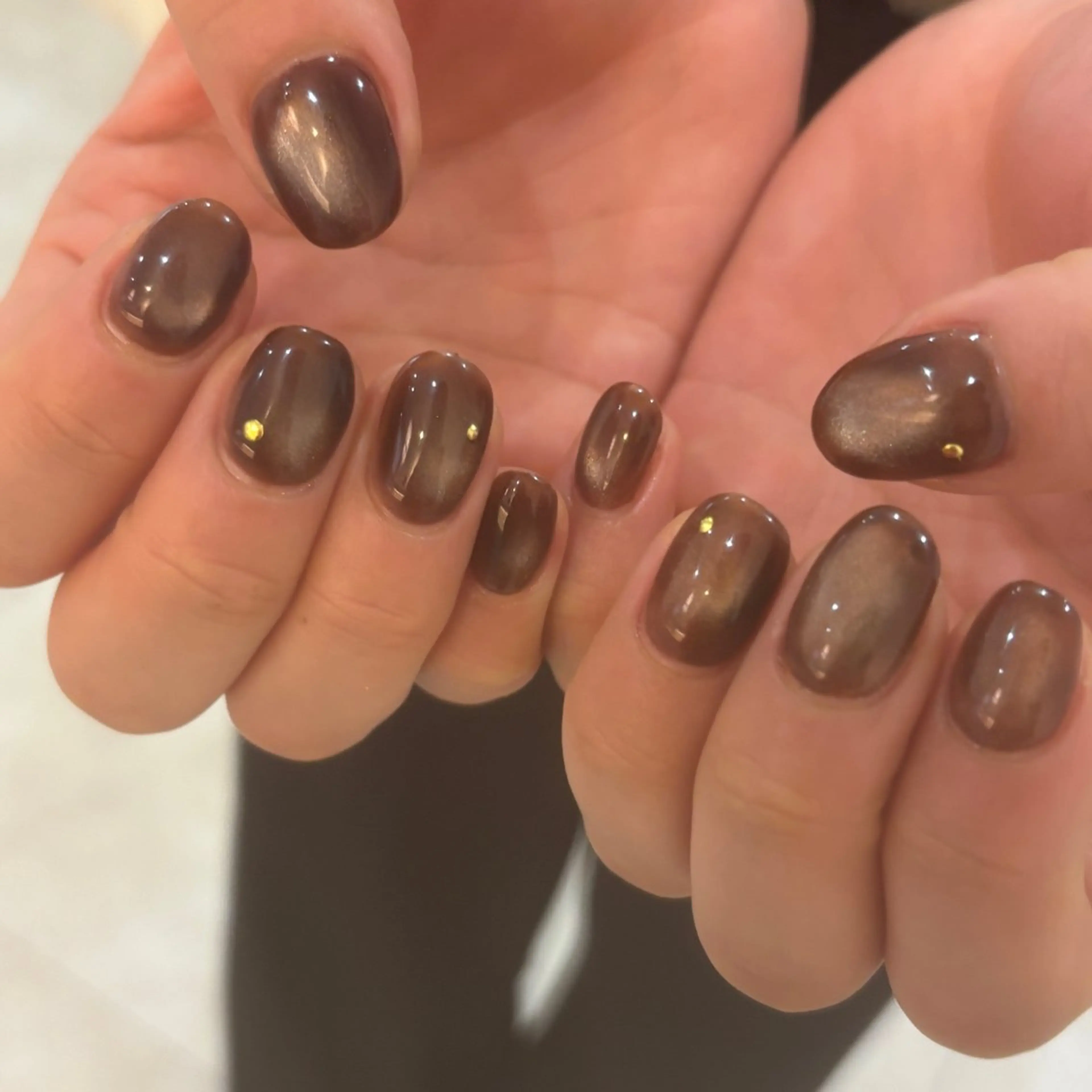 ネイル ハンドネイル フットネイル ゆびノさき茨木店 ニュアンス/アートのネイルデザイン