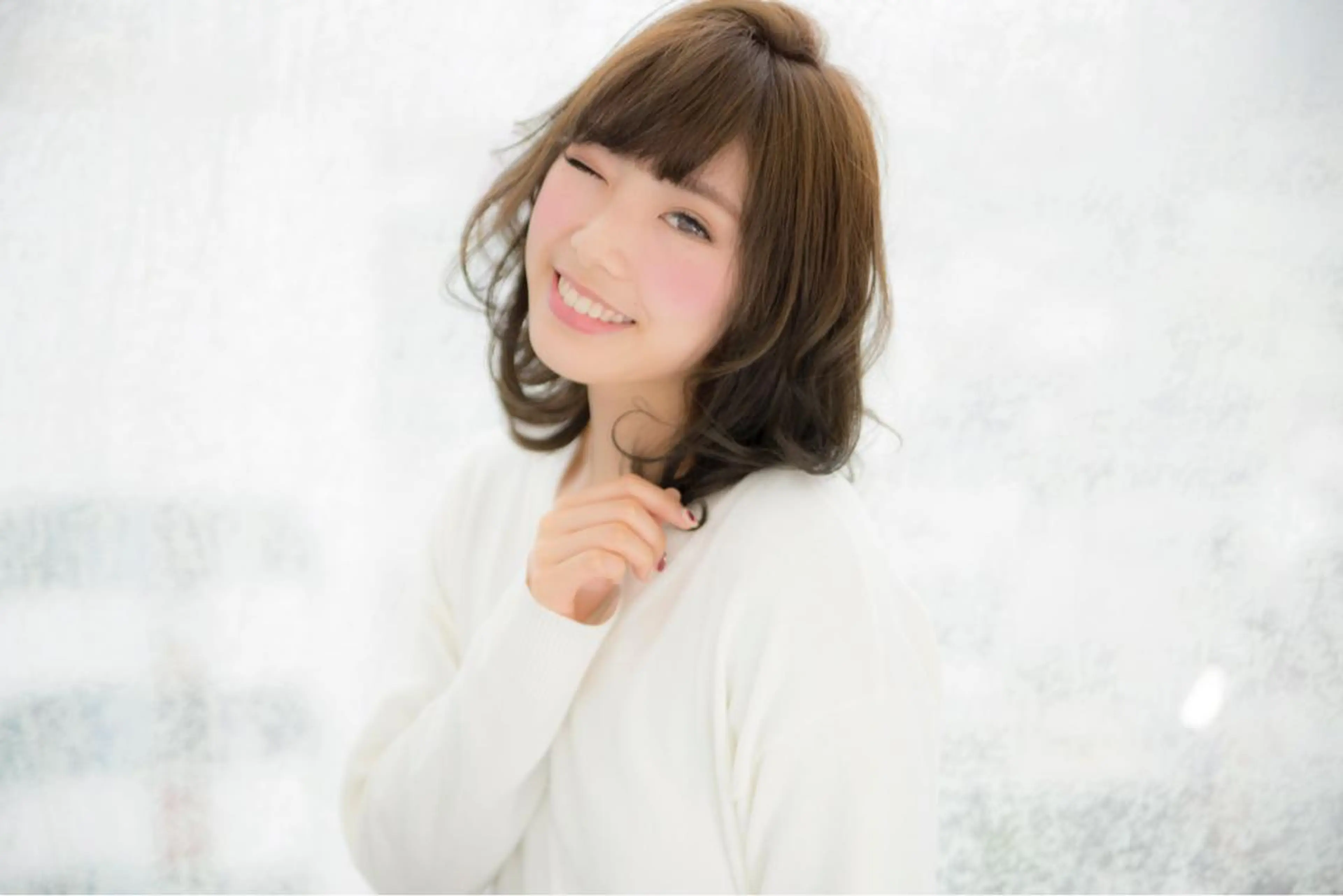 ミディアム セミロング Re:ta Hair 飯田淳平のヘアスタイル