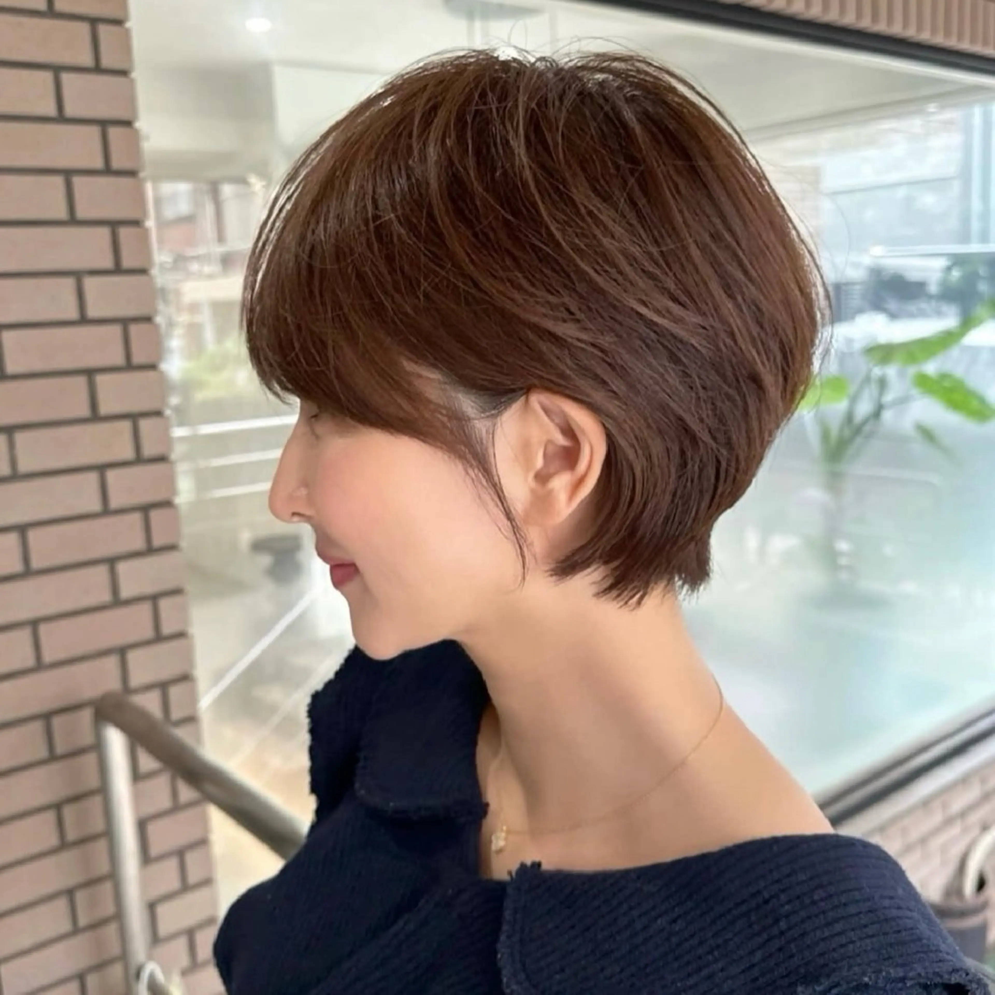 ショート 艶カラー/ヘアセット 着付け　ふうか　渋谷のヘアスタイル