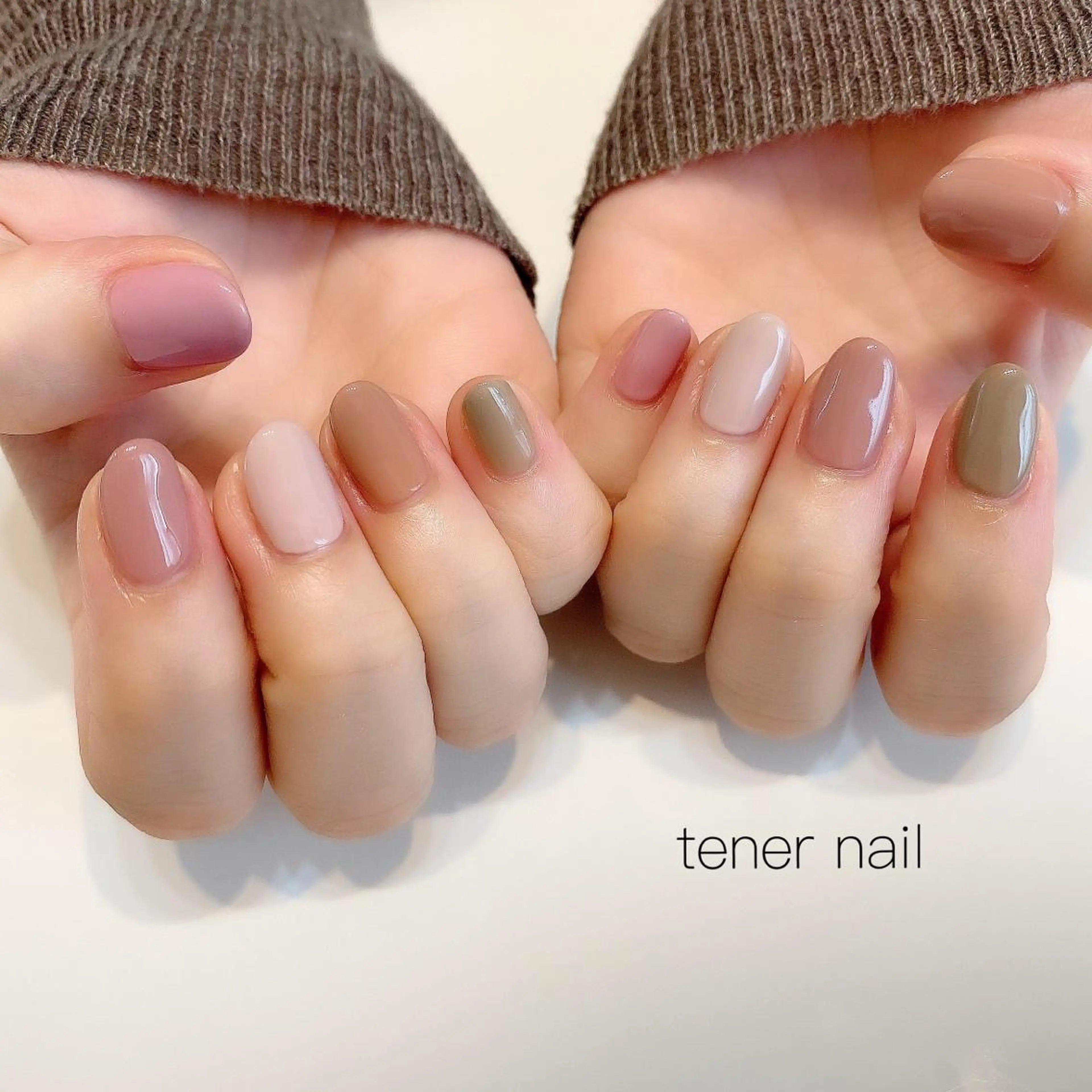 ネイル ワンカラーネイル テネルネイル tener nailのネイルデザイン