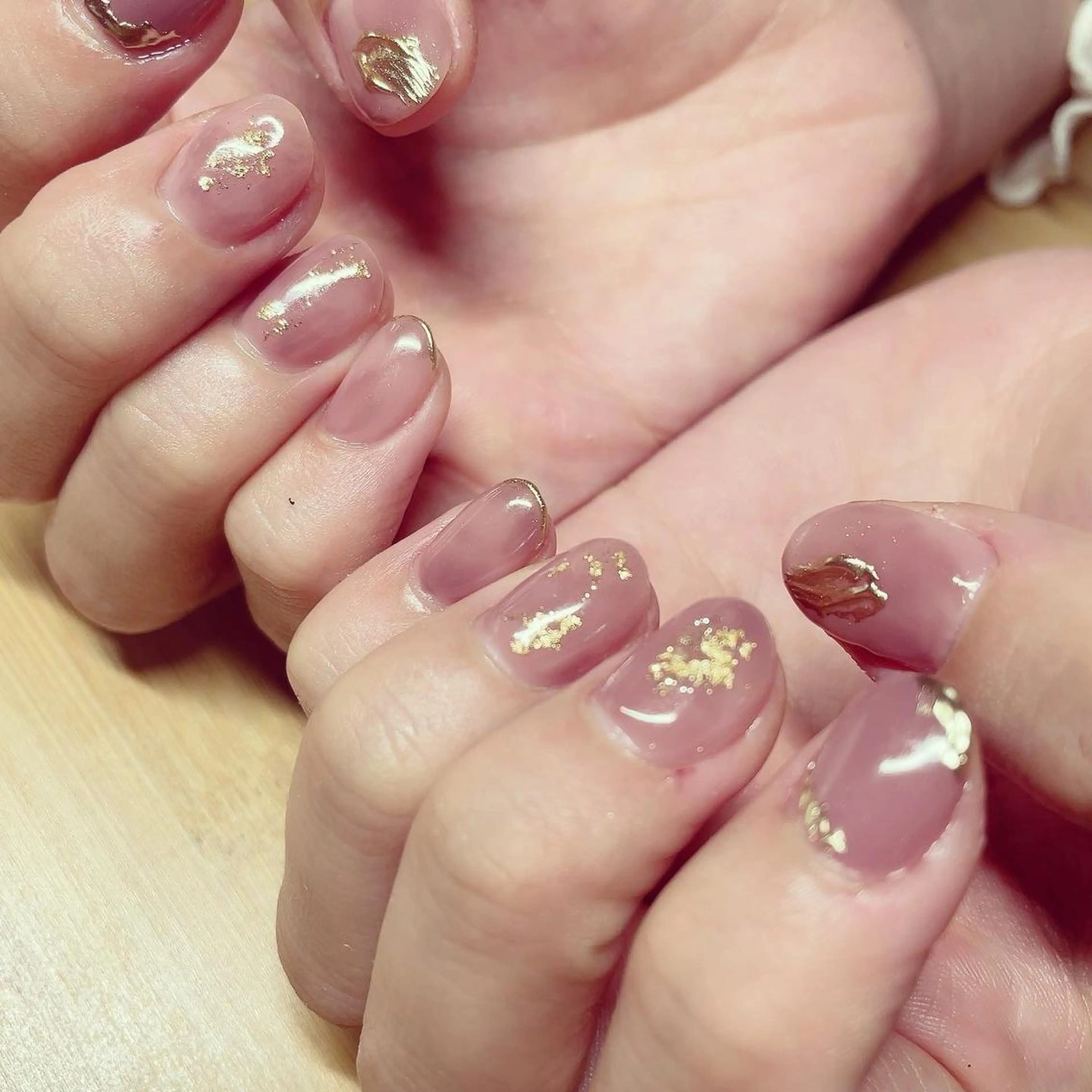 ネイル アートネイル ニュアンスネイル Nail salon Ariettyのネイルデザイン