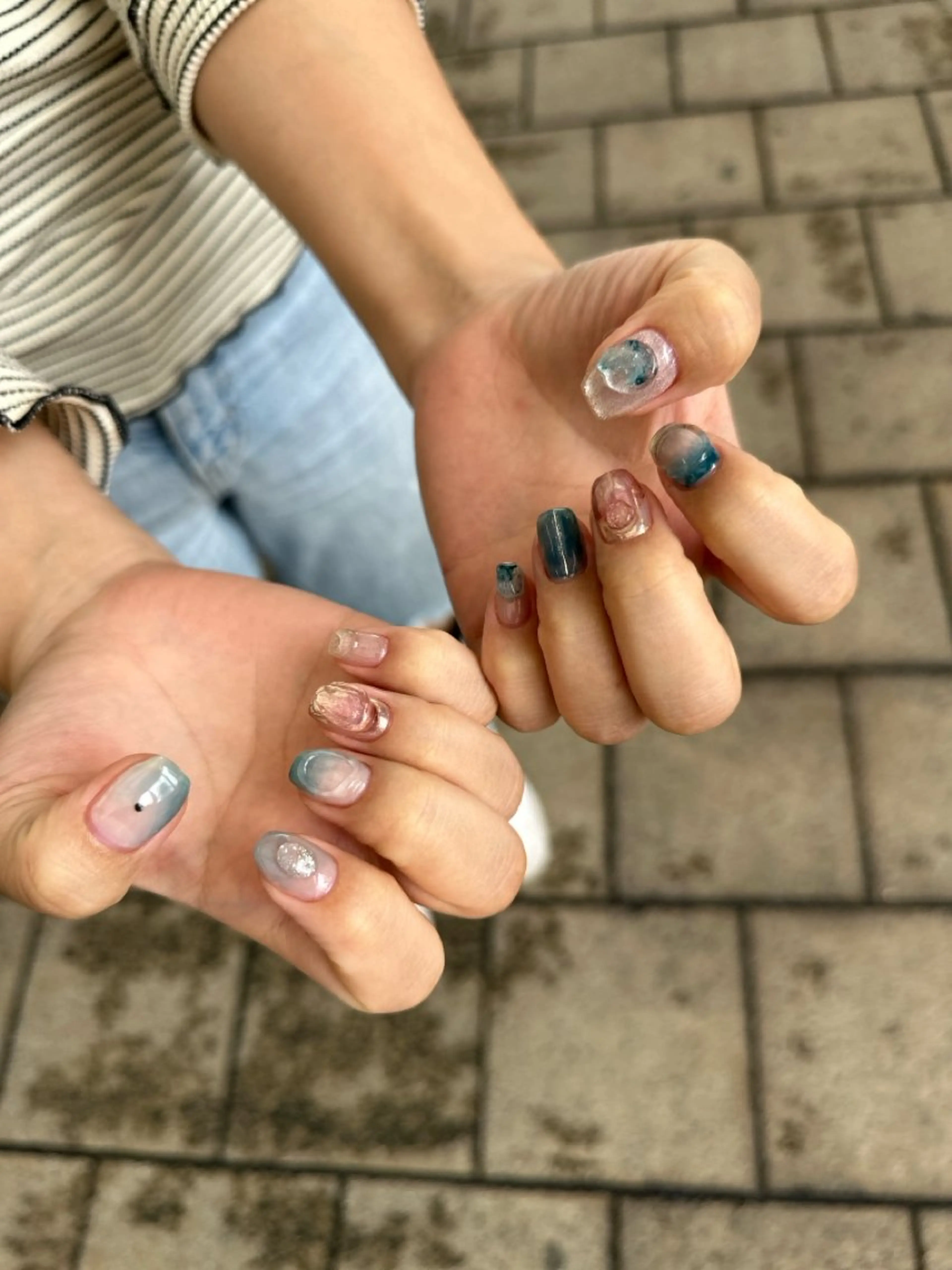 ネイル ハンドネイル nailsalon ∞ ﾐｶﾅﾙ ∞のネイルデザイン