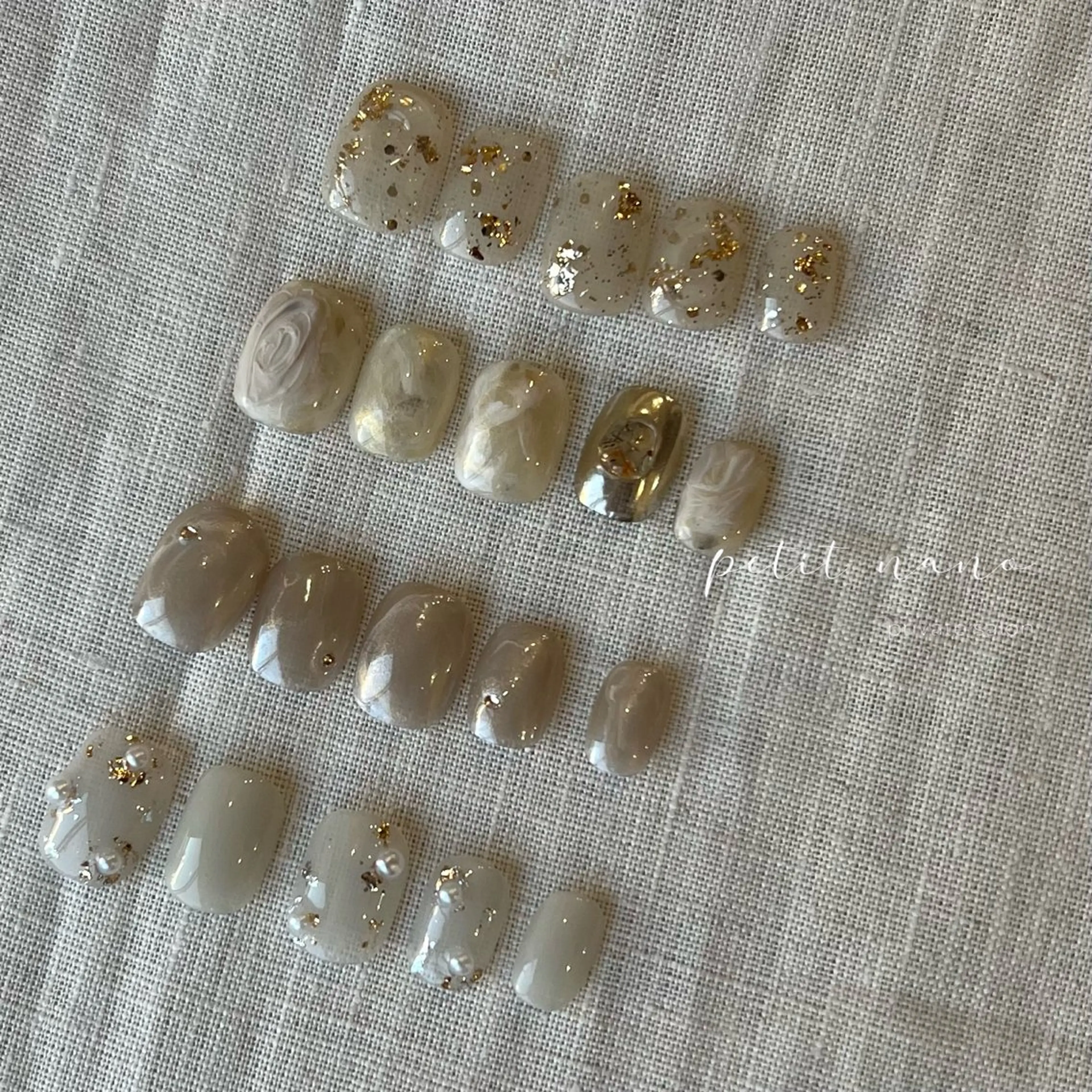 ネイル ニュアンスネイル 冬ネイル ハンドネイル nail‪◯ petitnanoのネイルデザイン