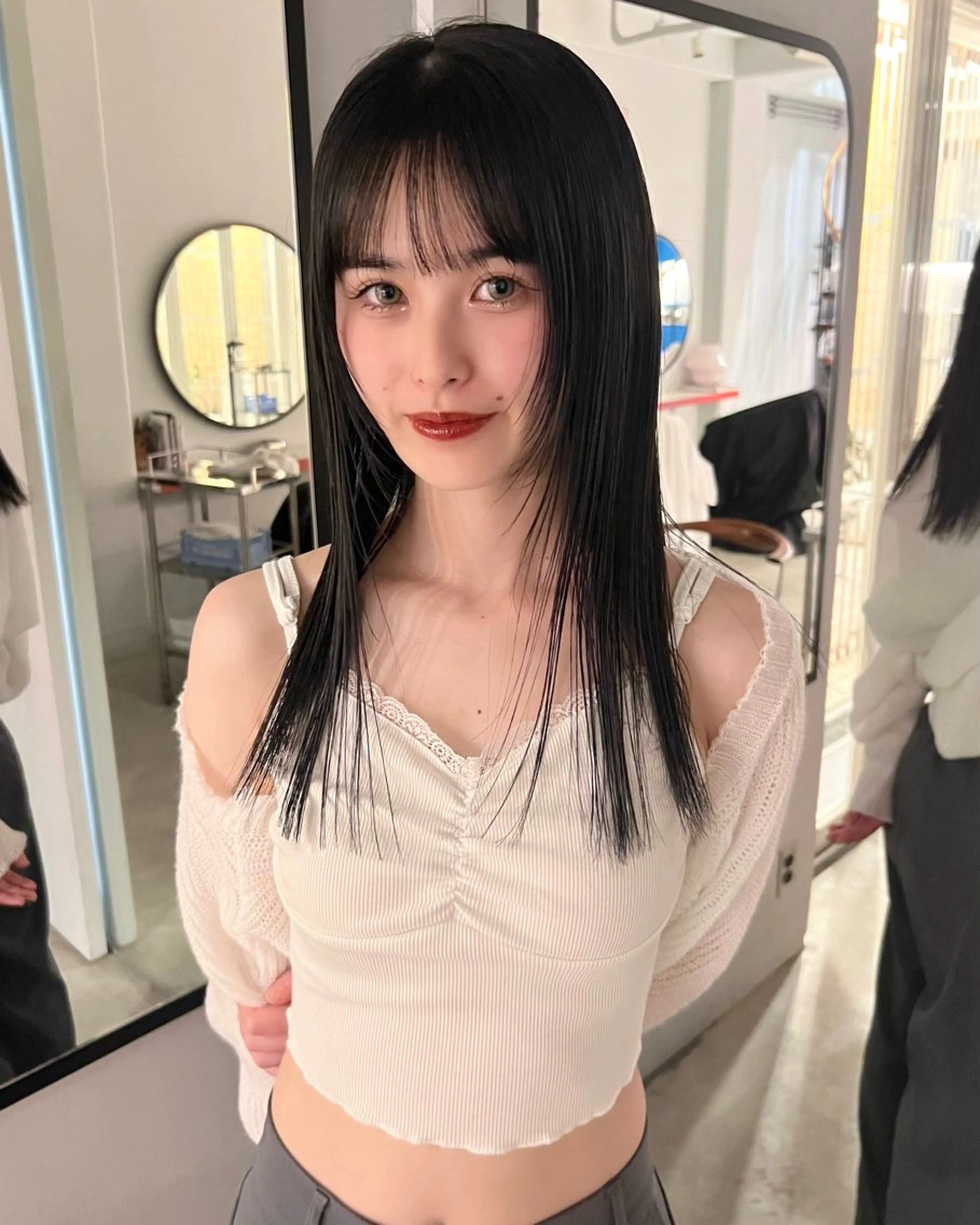 ミディアム レイヤーカット 丹治 一輝ボブ/ショートのヘアスタイル