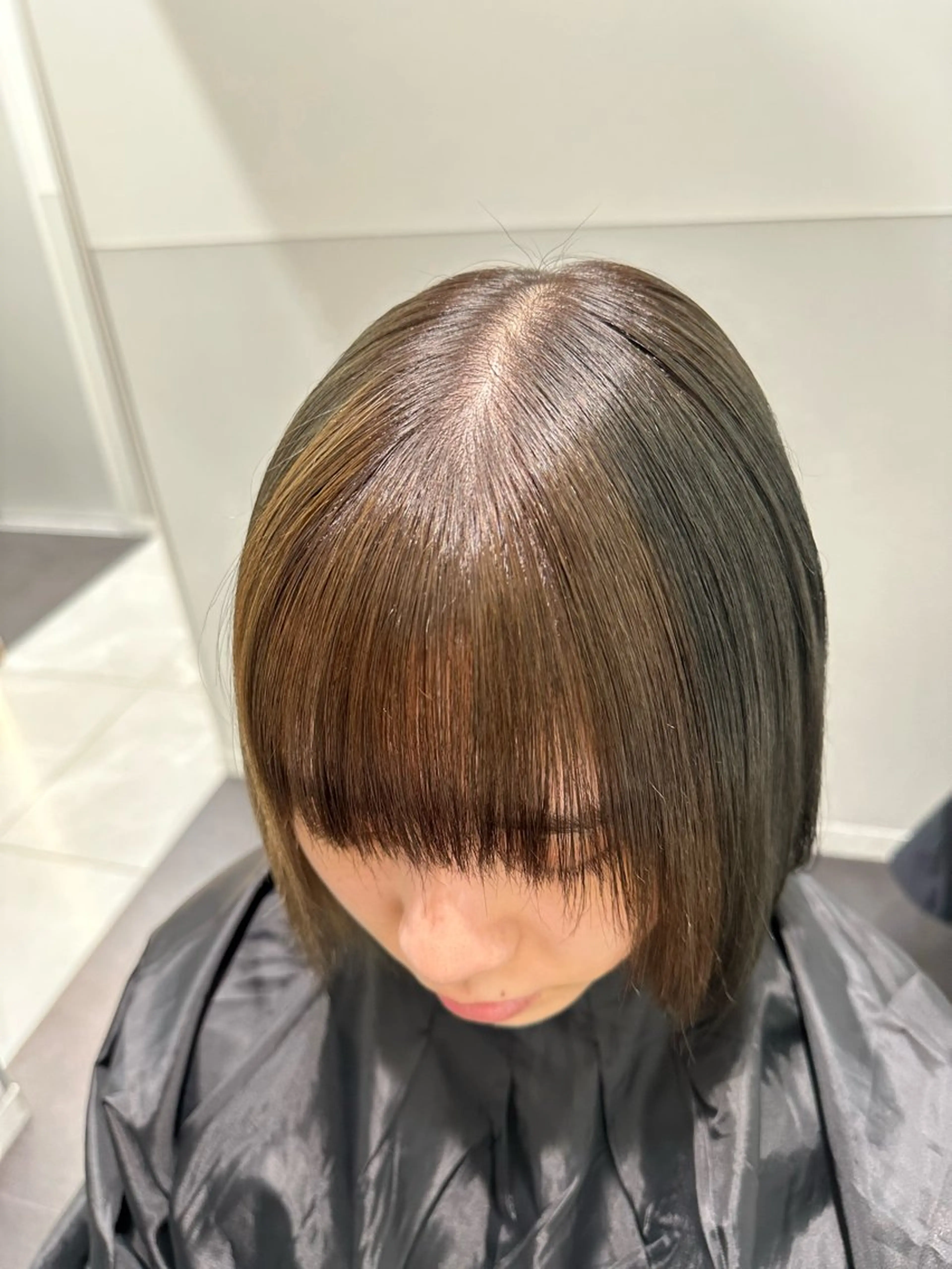 ショート 顔周りカット 美髪特化✨ 伊織✨縮毛矯正✨のヘアスタイル