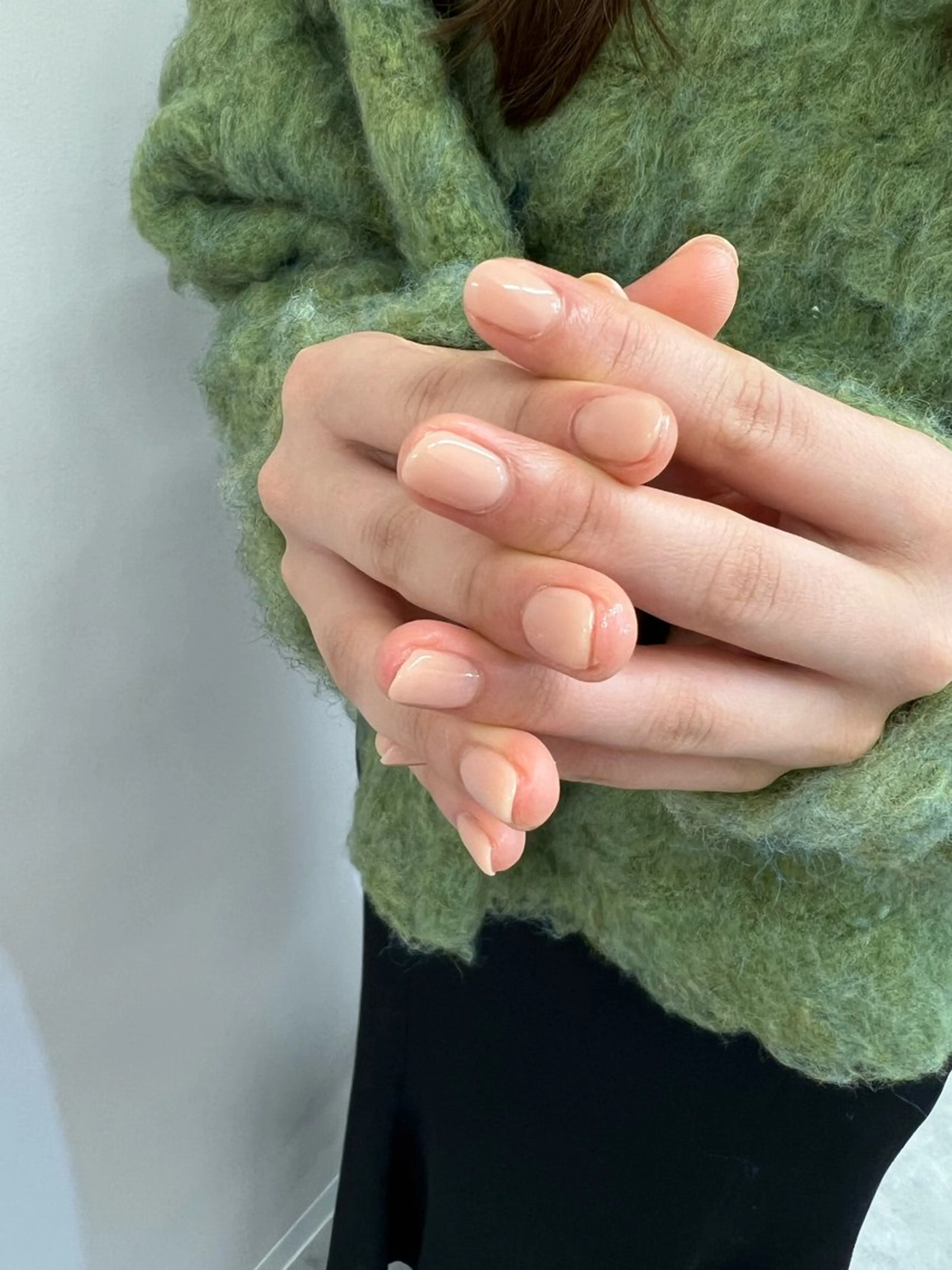 ネイル ワンカラーネイル ハンドネイル ハンドケア Bana_ Nailのネイルデザイン