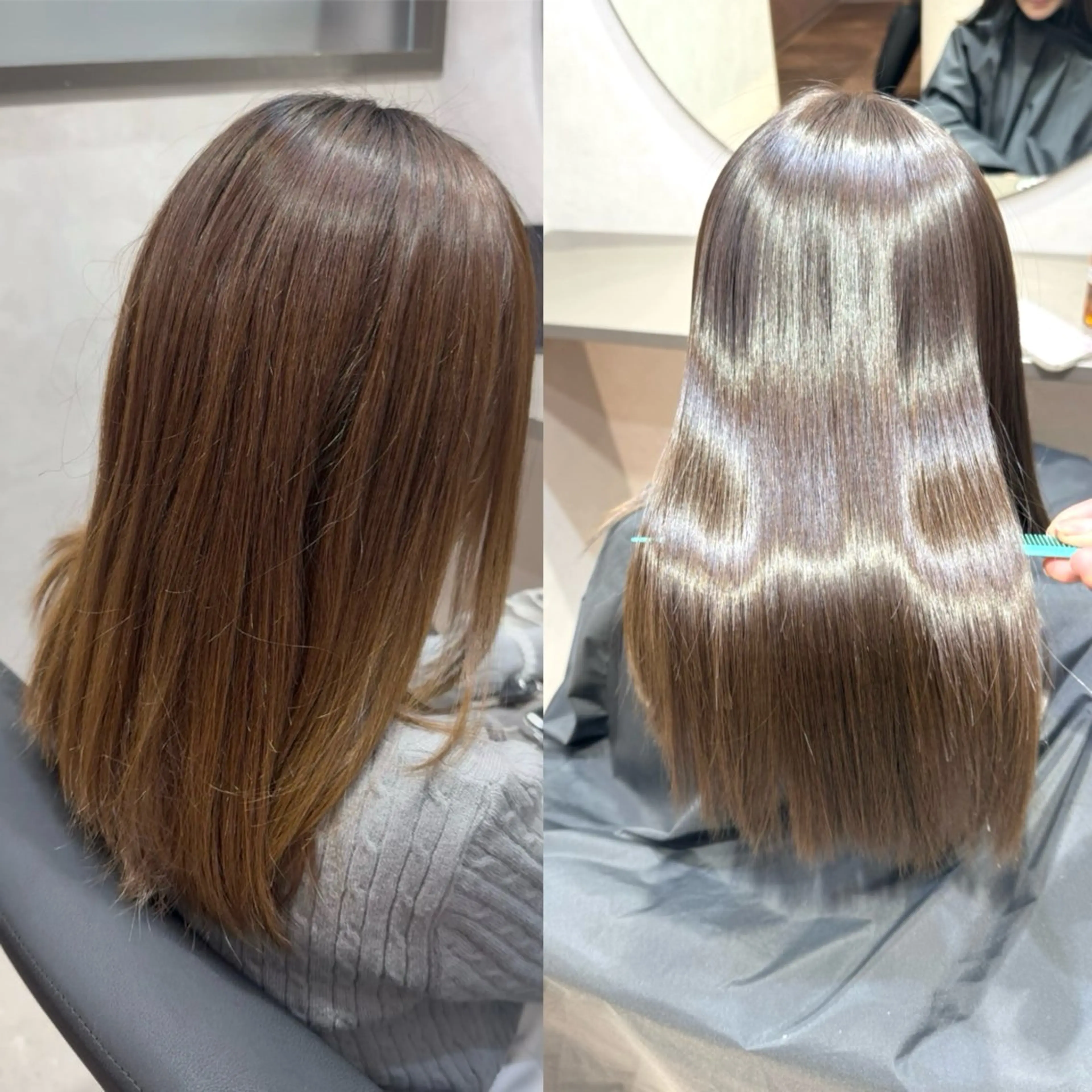 ✨人気NO.3✨👑 ROYAL髪質改善艶カラー+トリートメント👑の写真