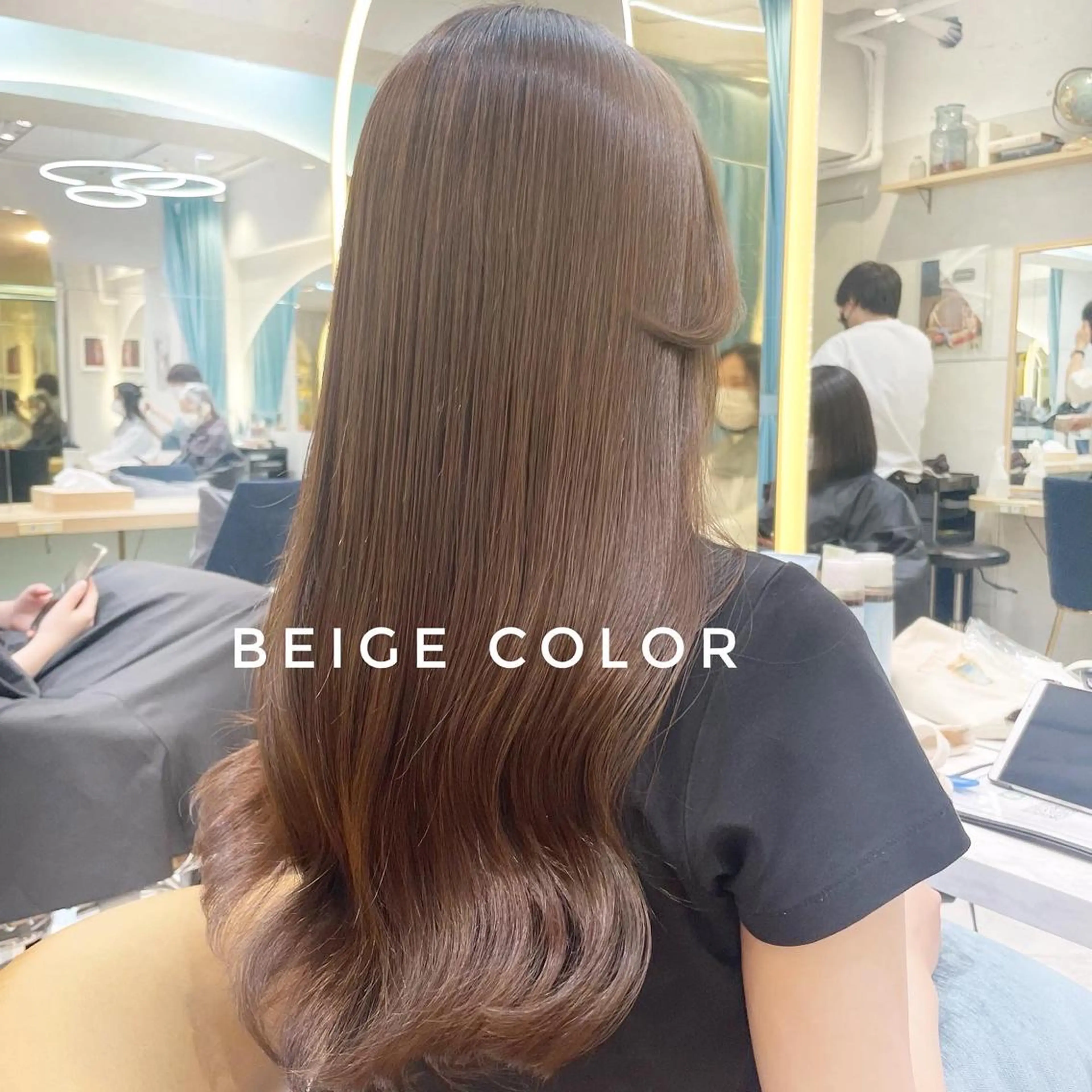 ロング 育休中4/30- 予約受付/野崎かよのヘアスタイル