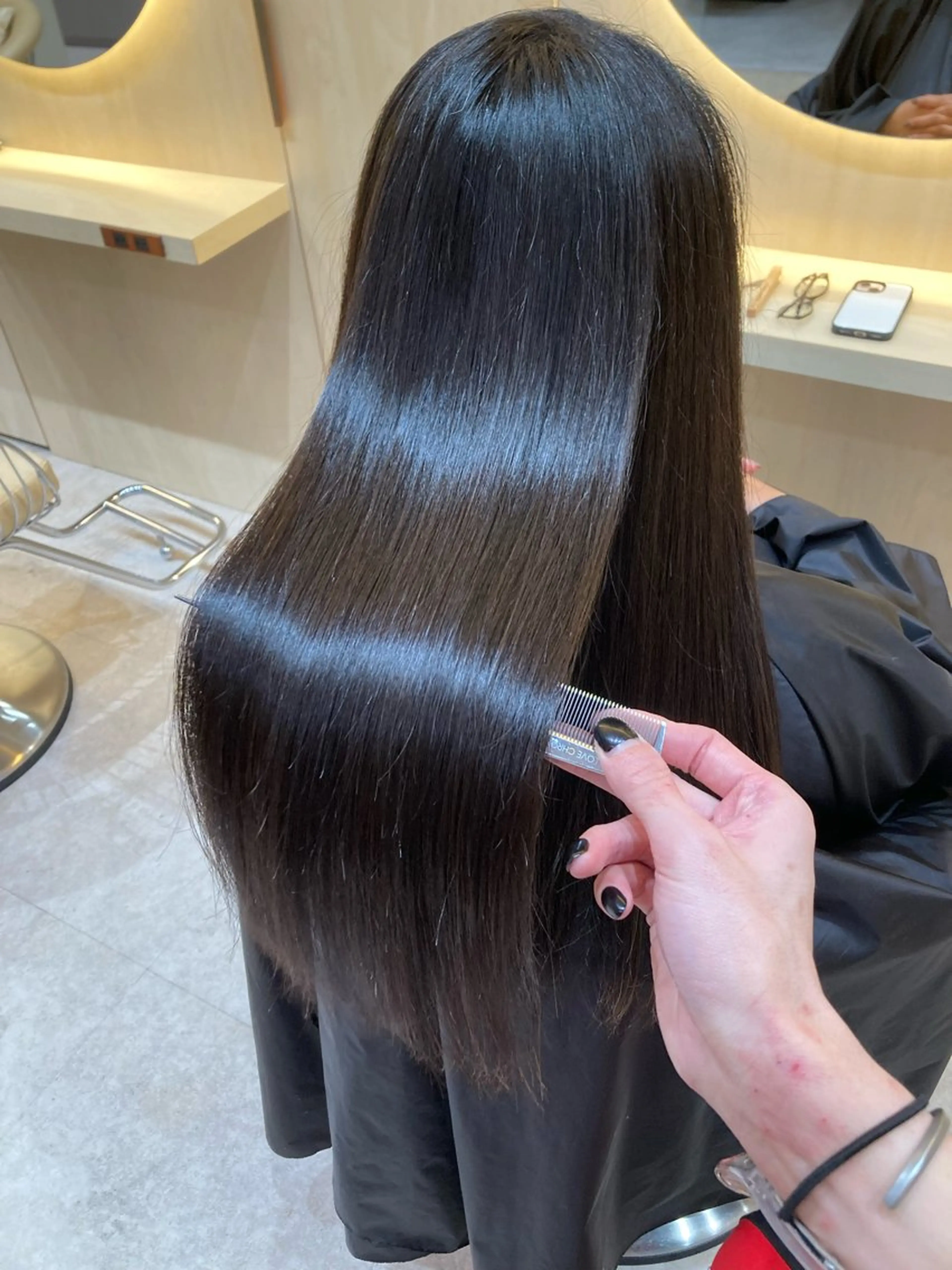 ロング ヘアカラー トリートメント 🩵縮毛矯正・ボブ 岩原朋也🩵のヘアスタイル