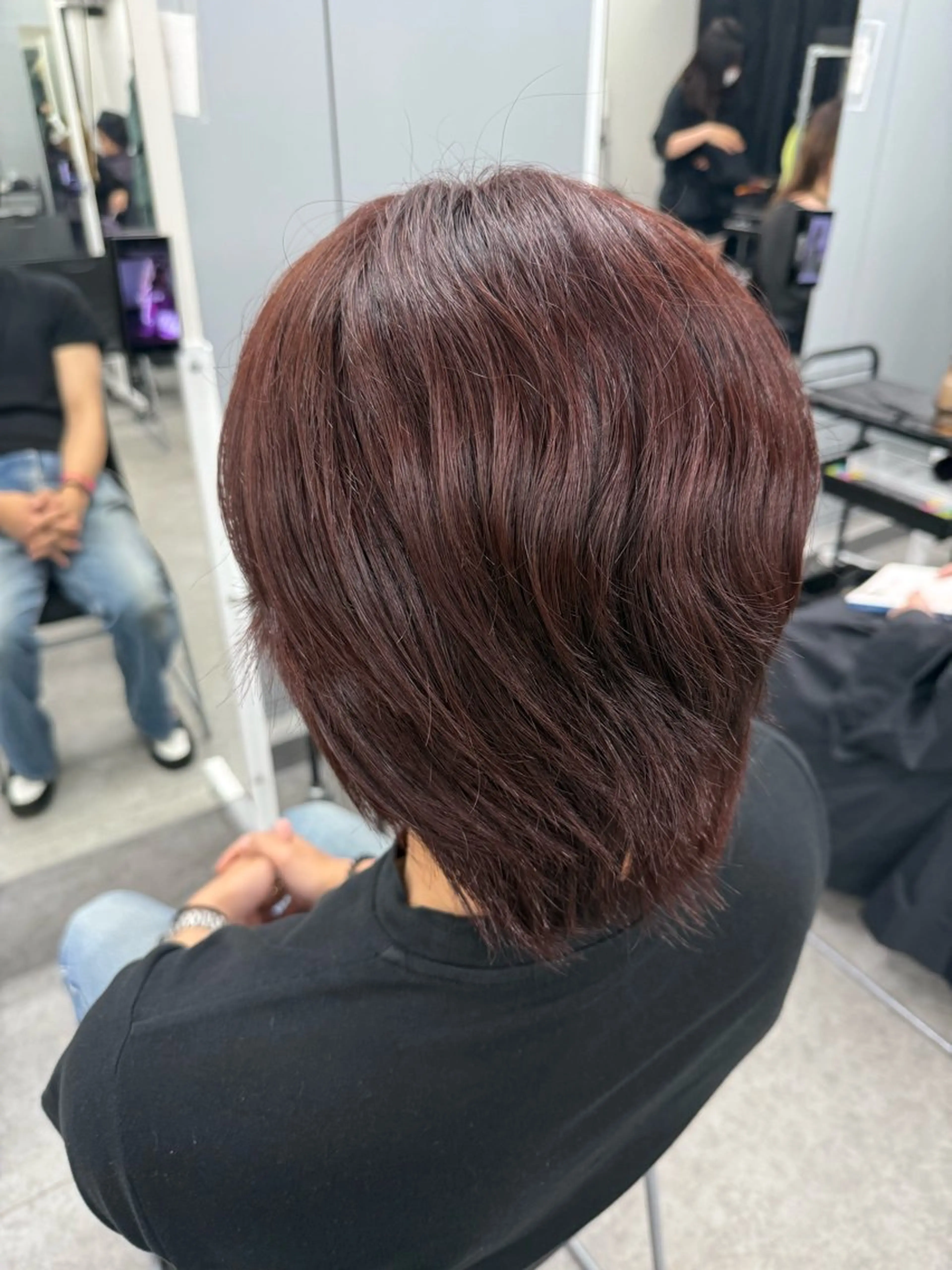 ショート カラー メンズ 🩰フレンチガーリー ヘア🩰🍨AYAのヘアスタイル