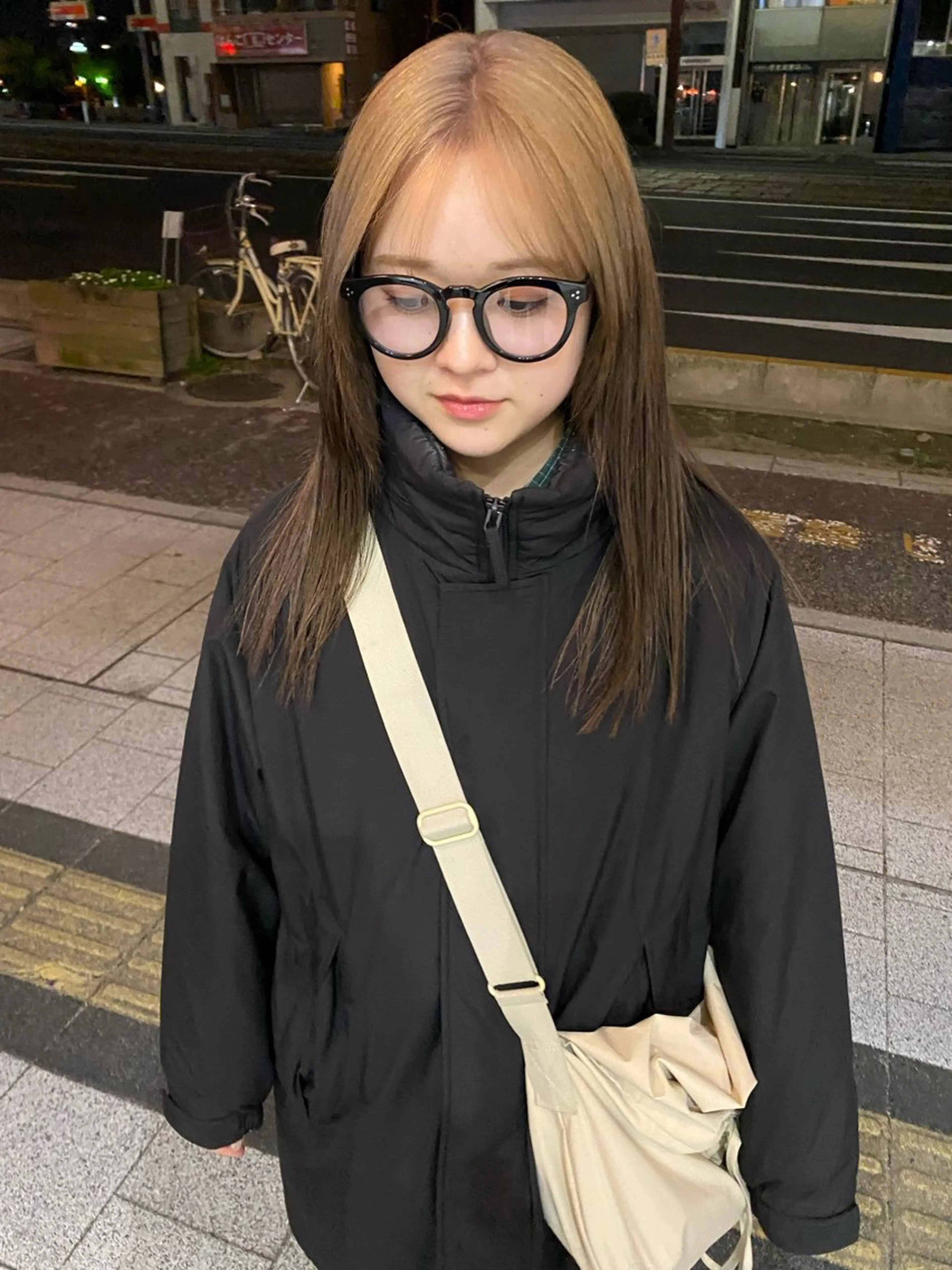 ミディアム カラー ヘアアレンジ 広島/ボブ/レイヤー 🌿‬wakabaのヘアスタイル