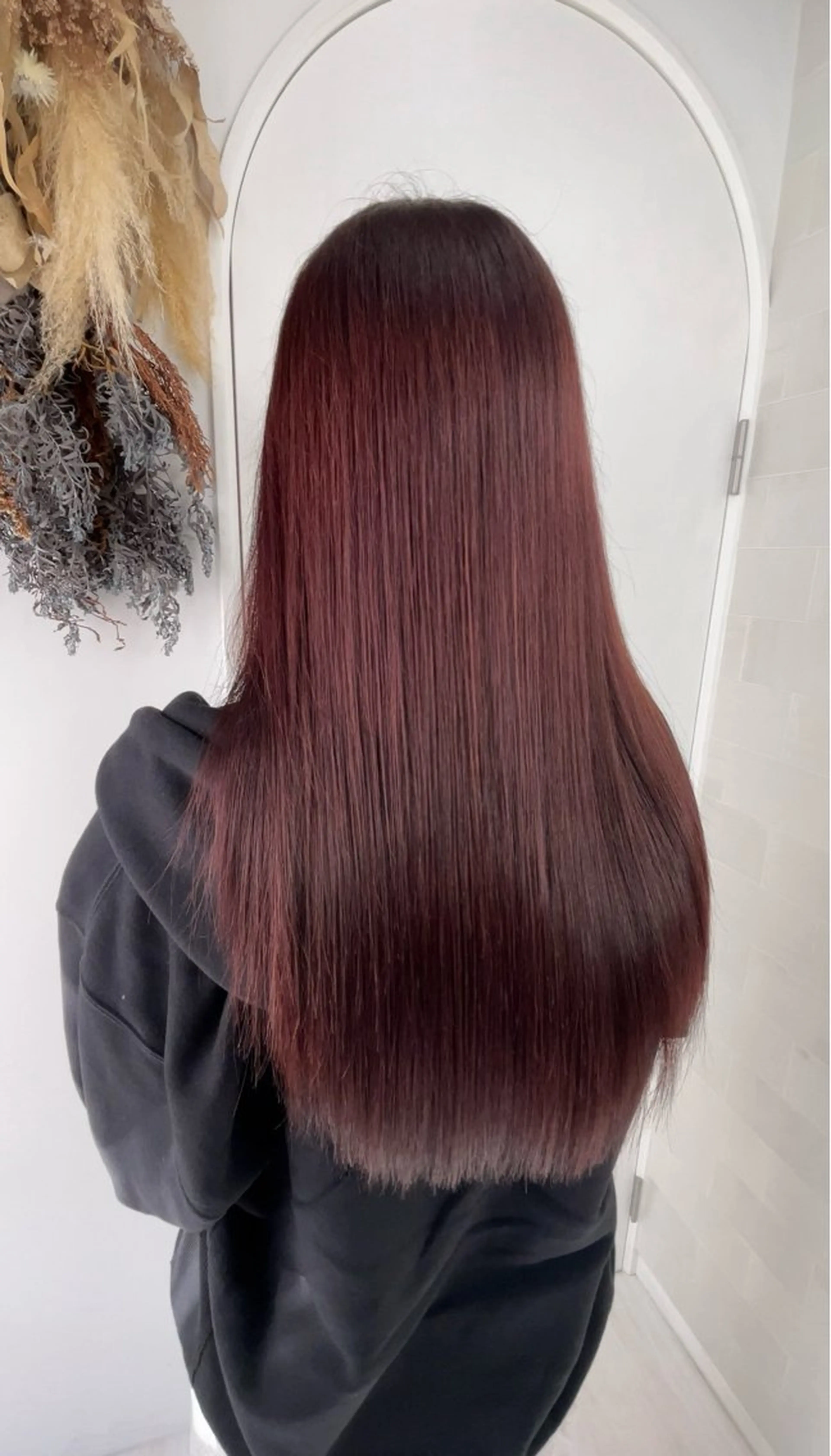 【高槻ミニモ限定🩵ྀི】【ブリーチなし】ダブルカラー+補修トリートメントの写真