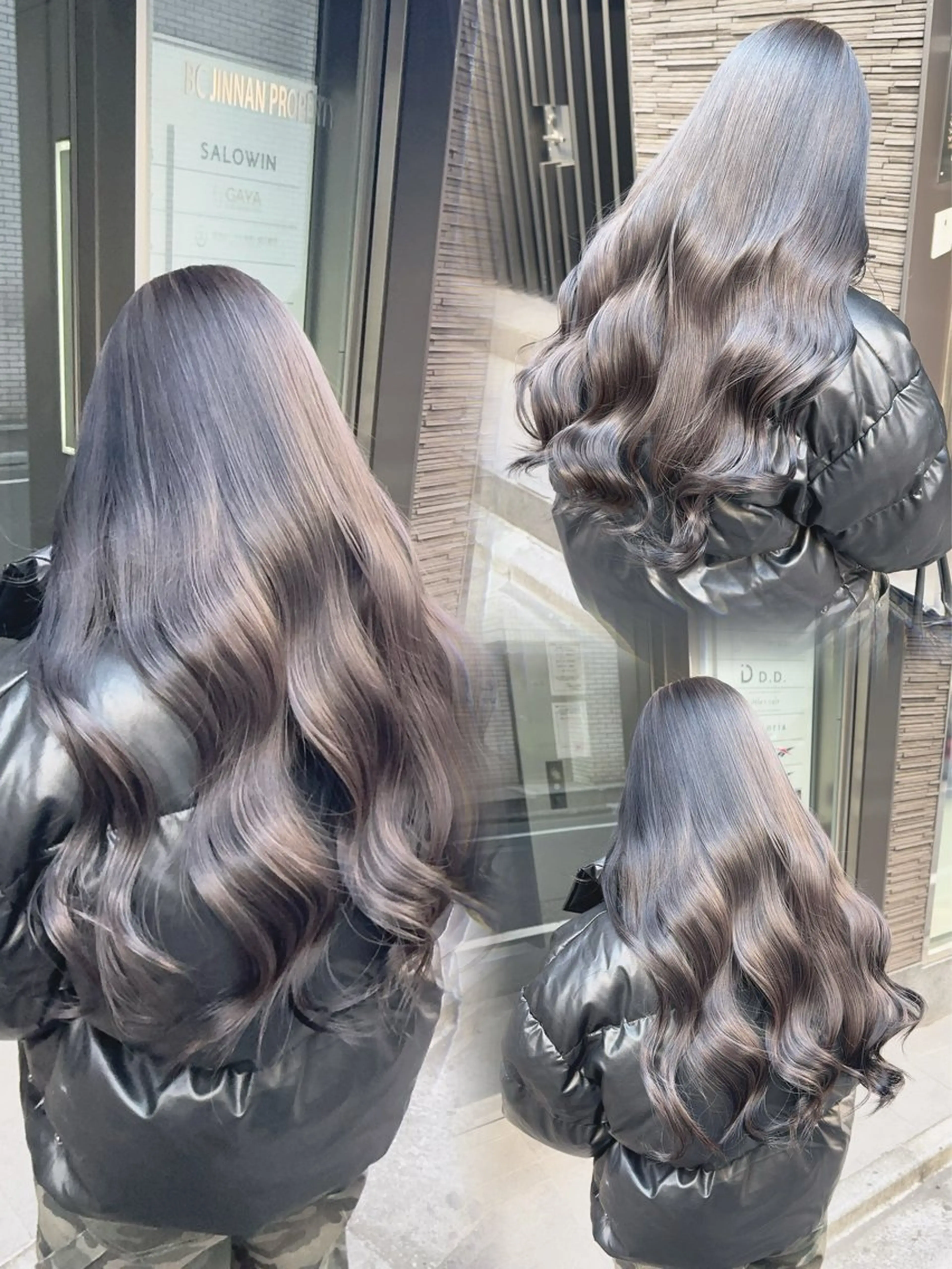 カラー ダブルカラー ヘアカラー トリートメント 渋谷:インナーカラー ／🍒エリカ🍒のヘアスタイル