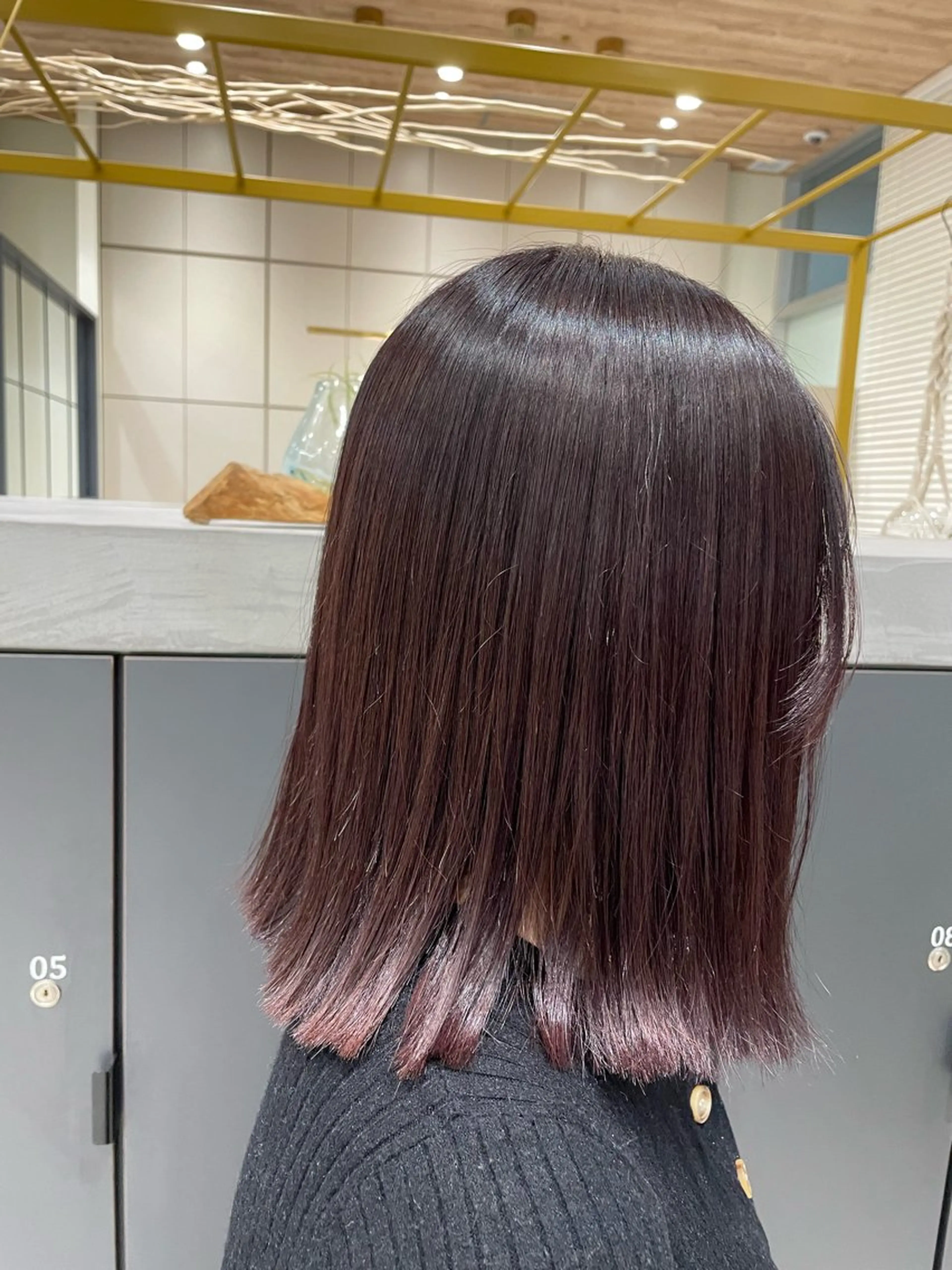 ミディアム カラー ナガタ　スズナ /髪質改善⭐️のヘアスタイル