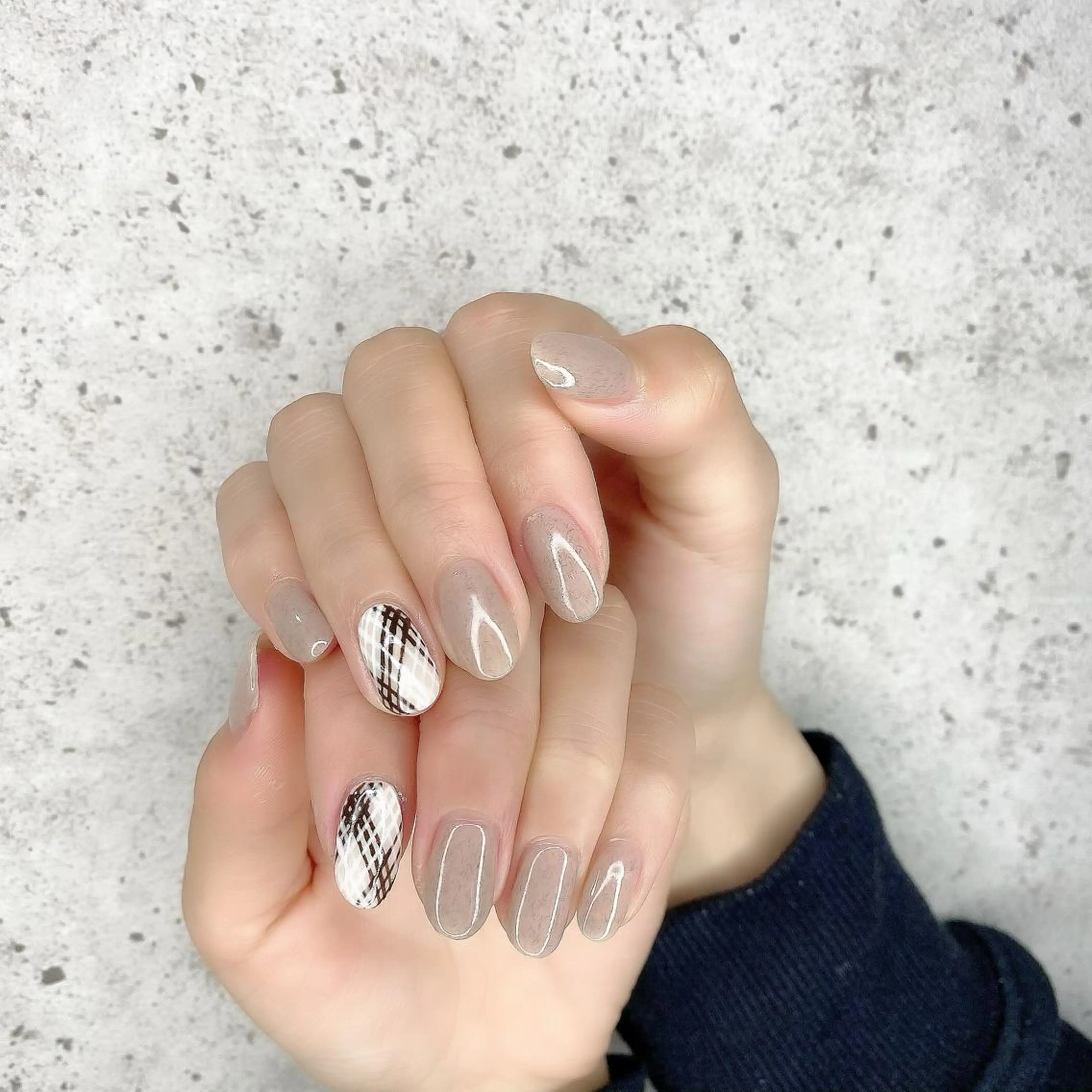 セミロング カラー パーマ ヘアアレンジ メンズ キッズ ネイル マツエク・マツパ Salon Ｋのネイルデザイン