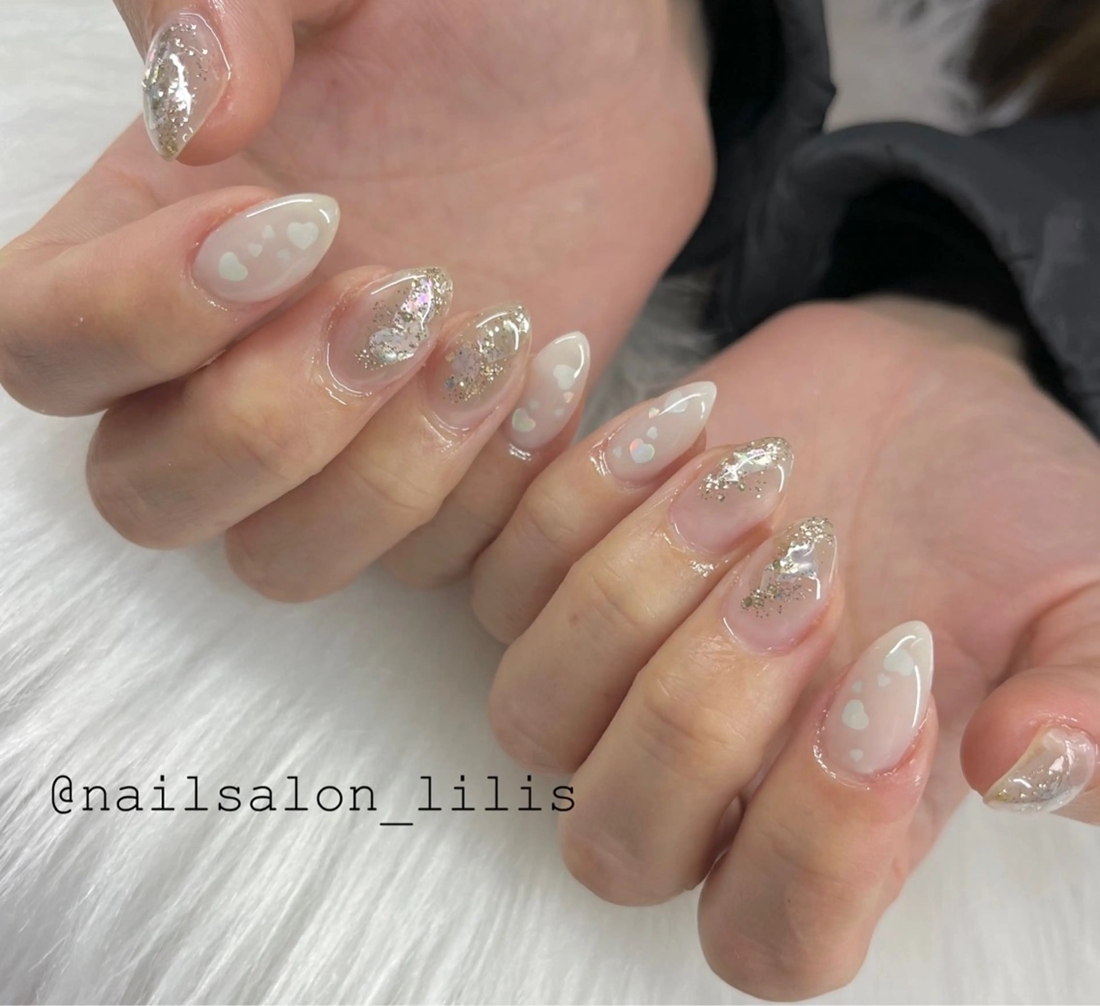 ネイル バレンタイン nailsalon Lilisのネイルデザイン