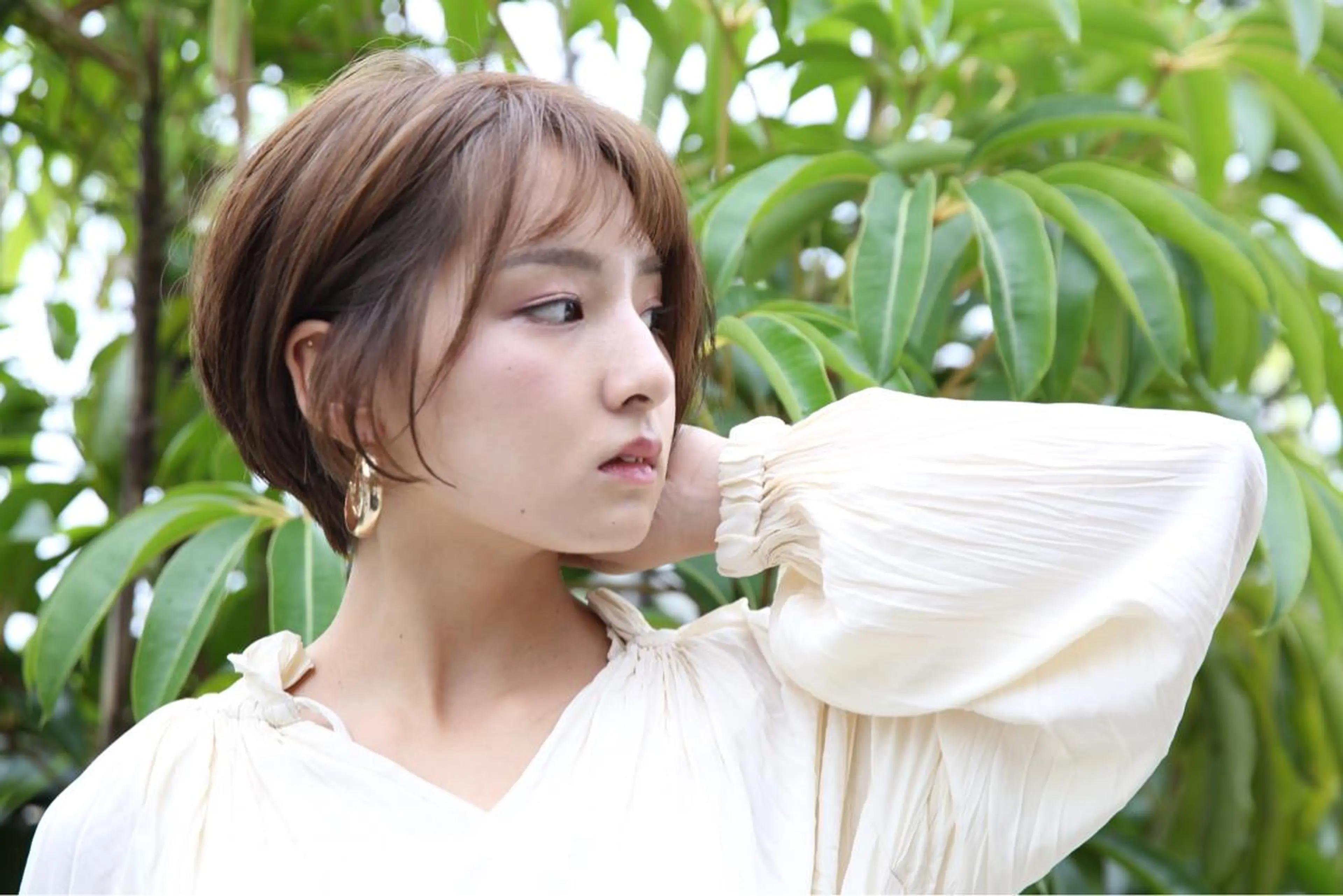 ショート 似合わせカット 迫留由弥のヘアスタイル