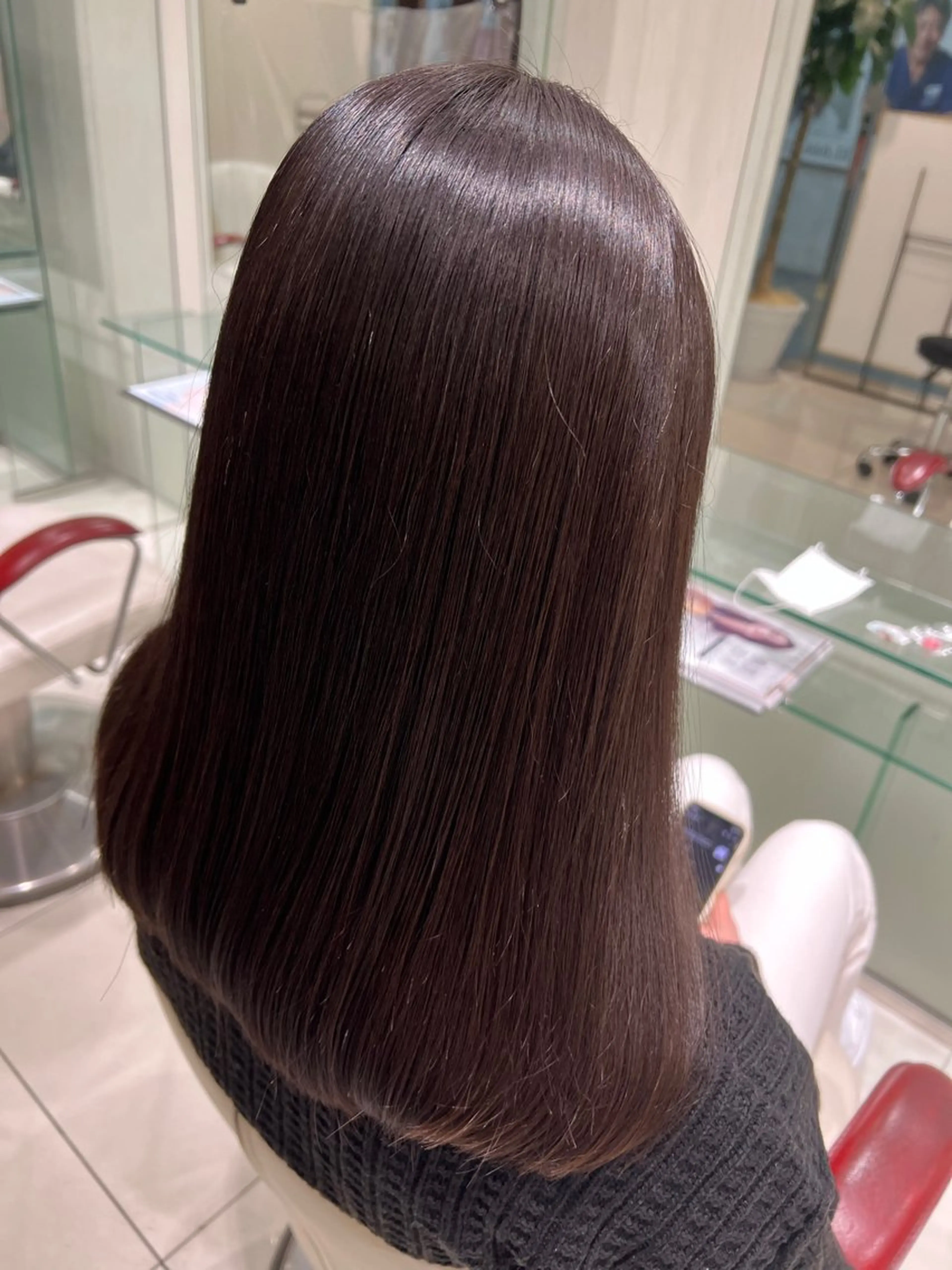 カラー 本間 昂人のヘアスタイル