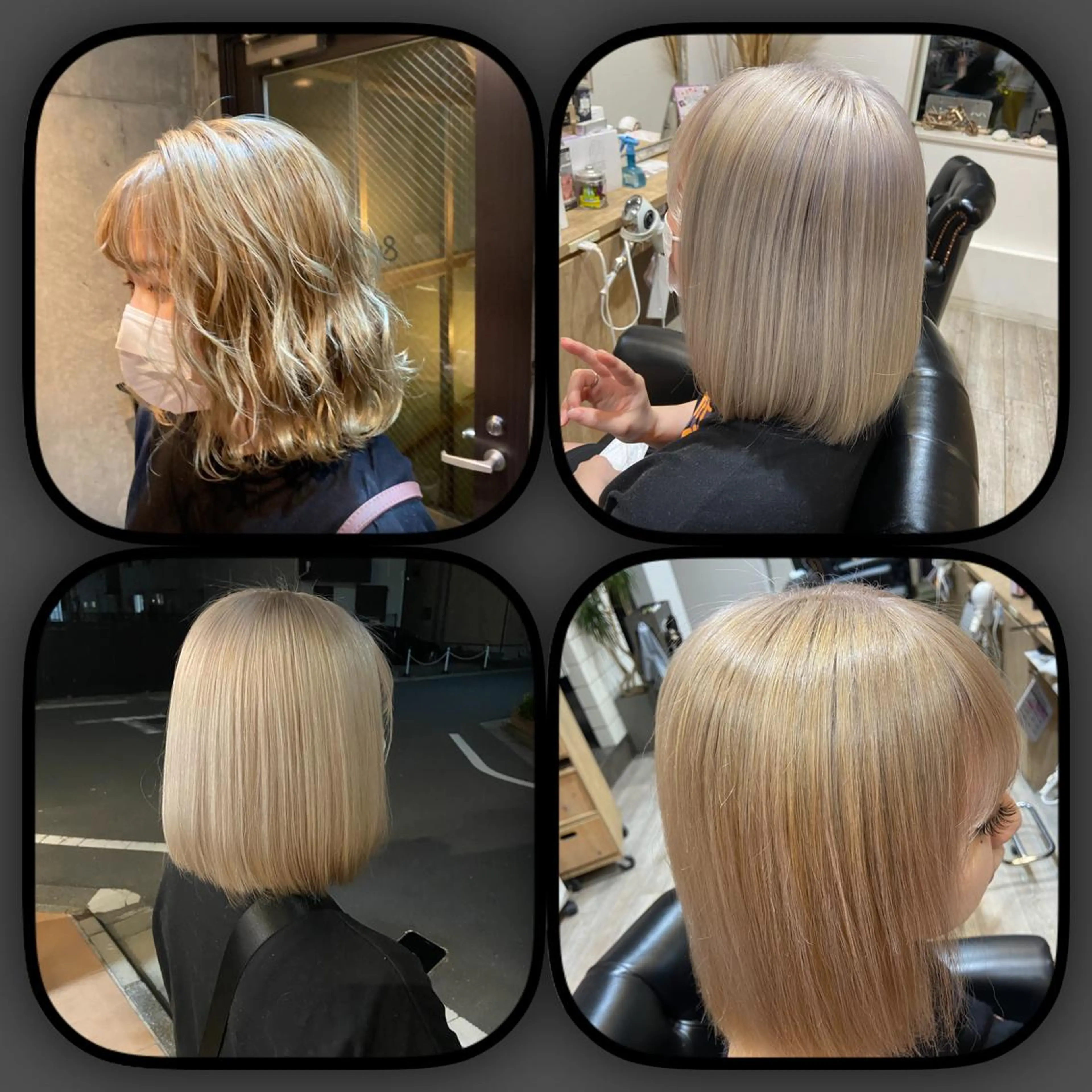 カラー 🪼高評価🪼 💎柴崎の藤咲💎のヘアスタイル