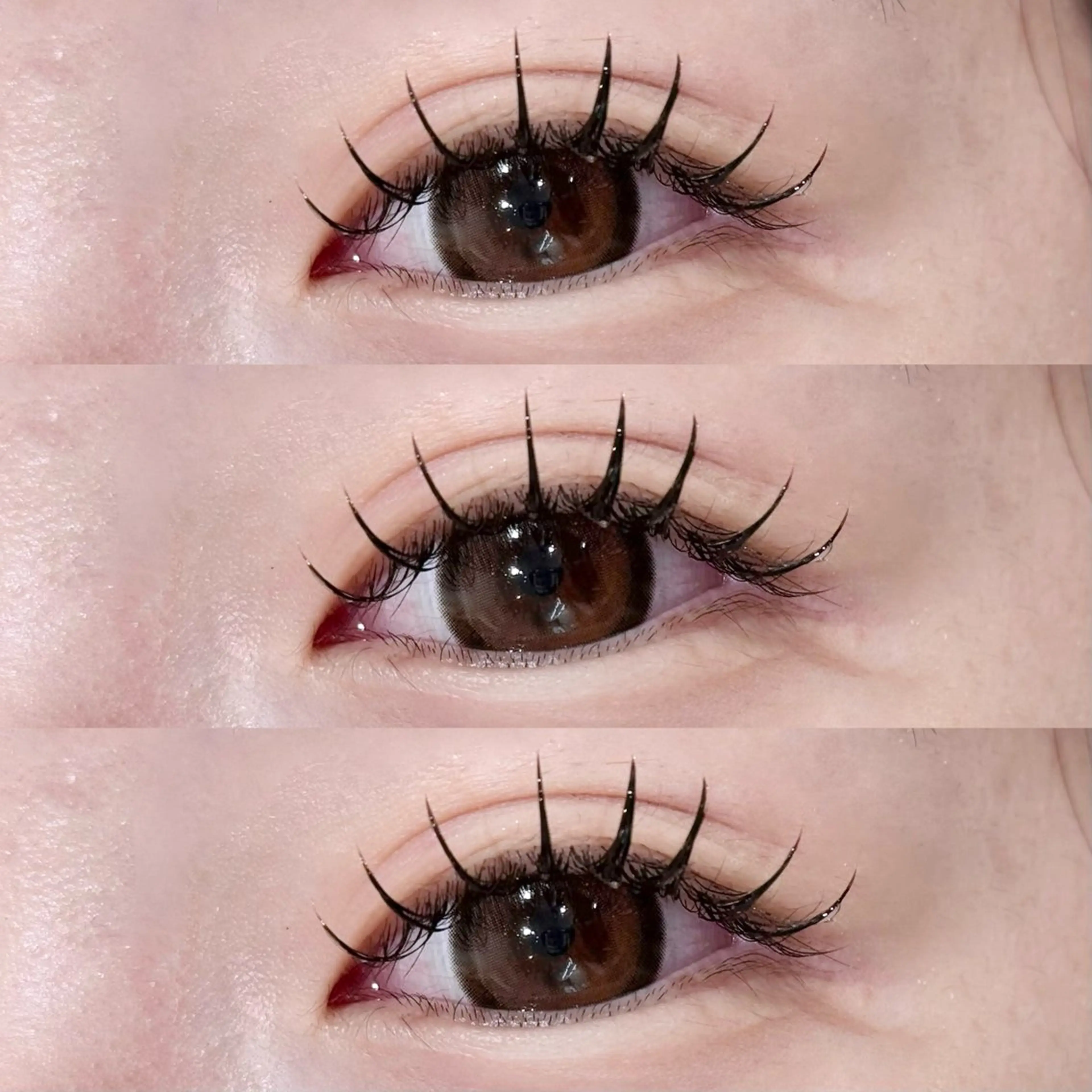 マツエク・マツパ 𝐥𝐚𝐲𝐞𝐫 韓⛓️ ブリーチのヘアスタイル