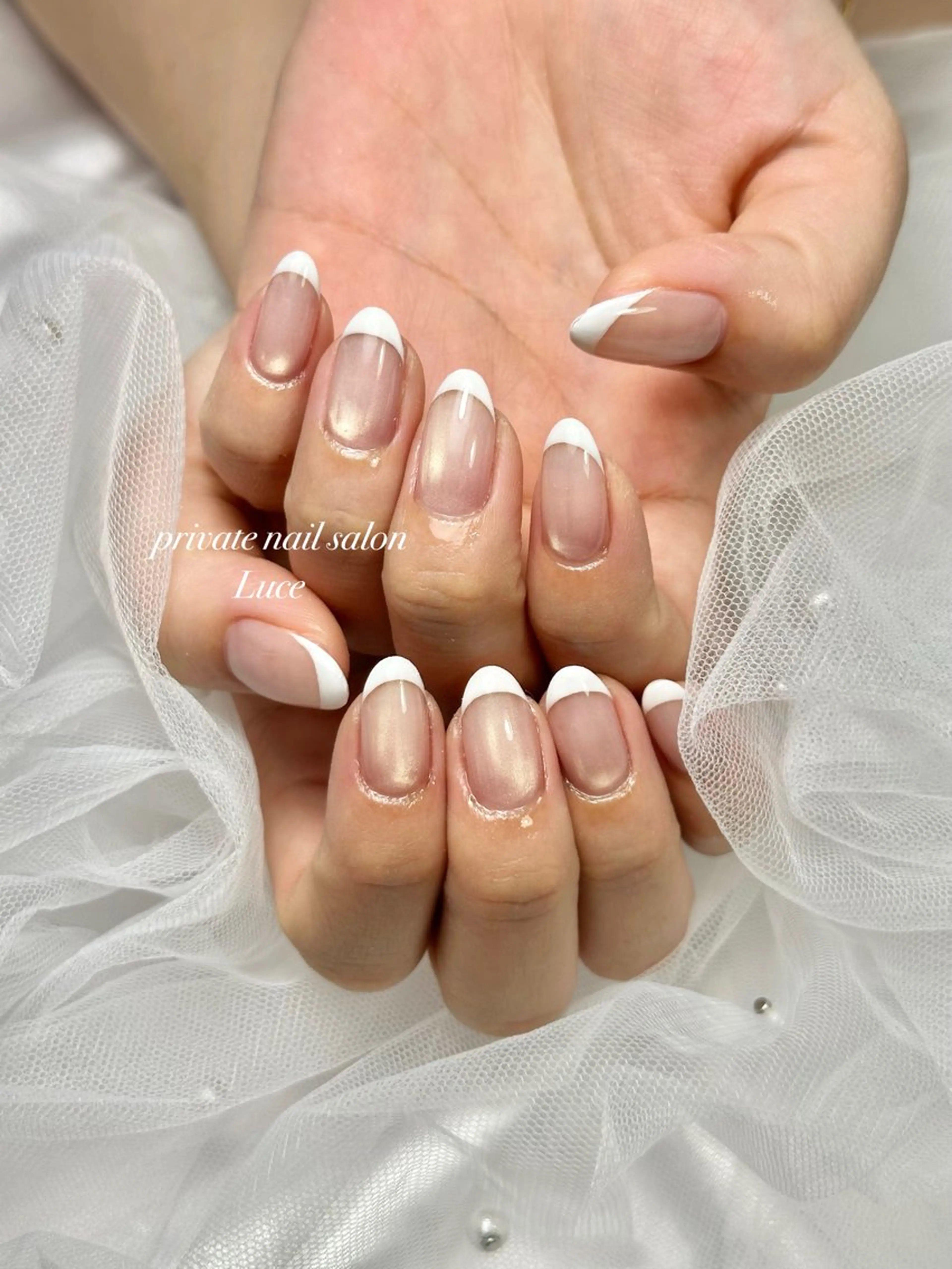 ネイル マグネットネイル ハンドネイル nailsalon Luce🕊️のネイルデザイン