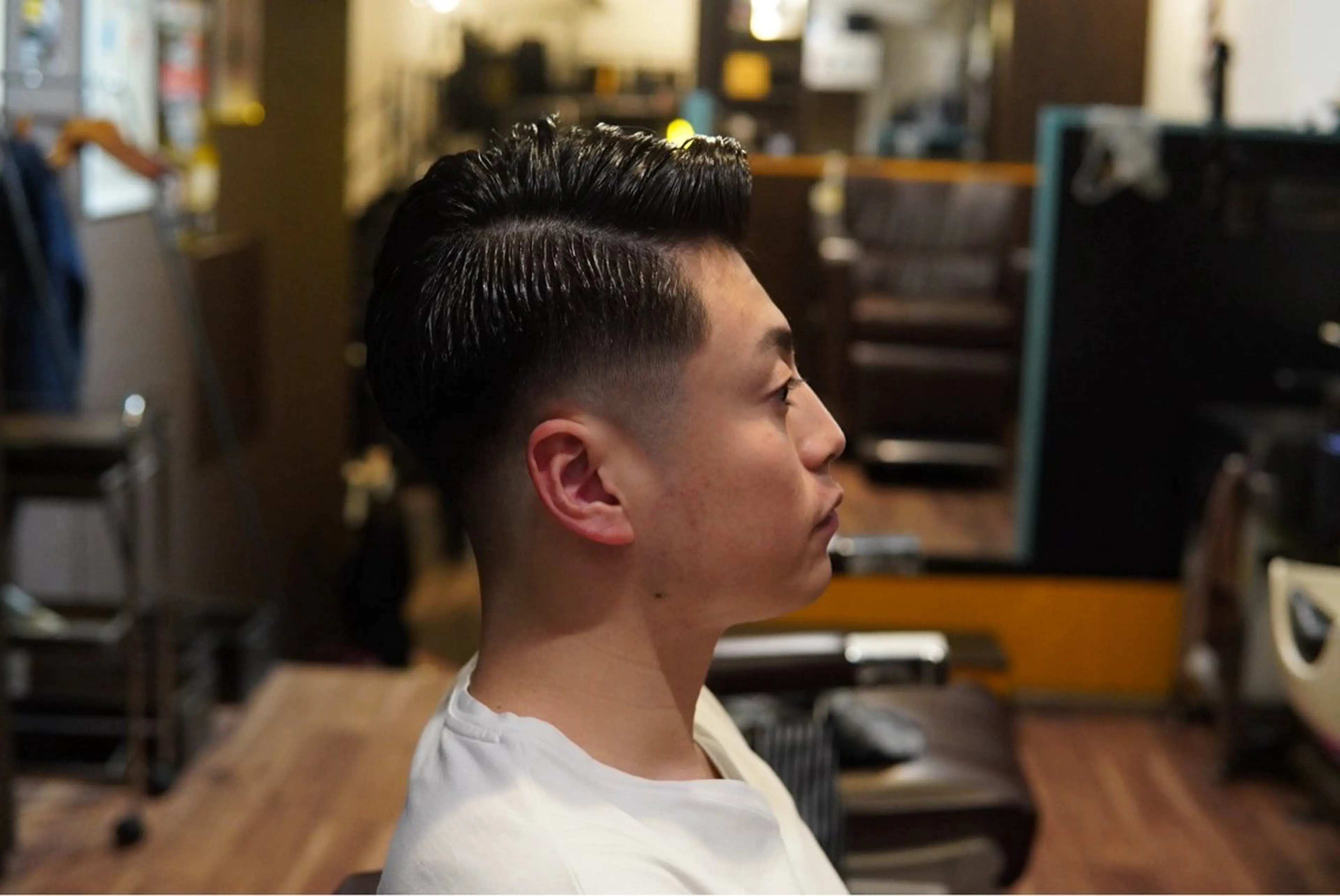 ショート メンズ フェードカット スキンフェード 小塚 洋介のヘアスタイル