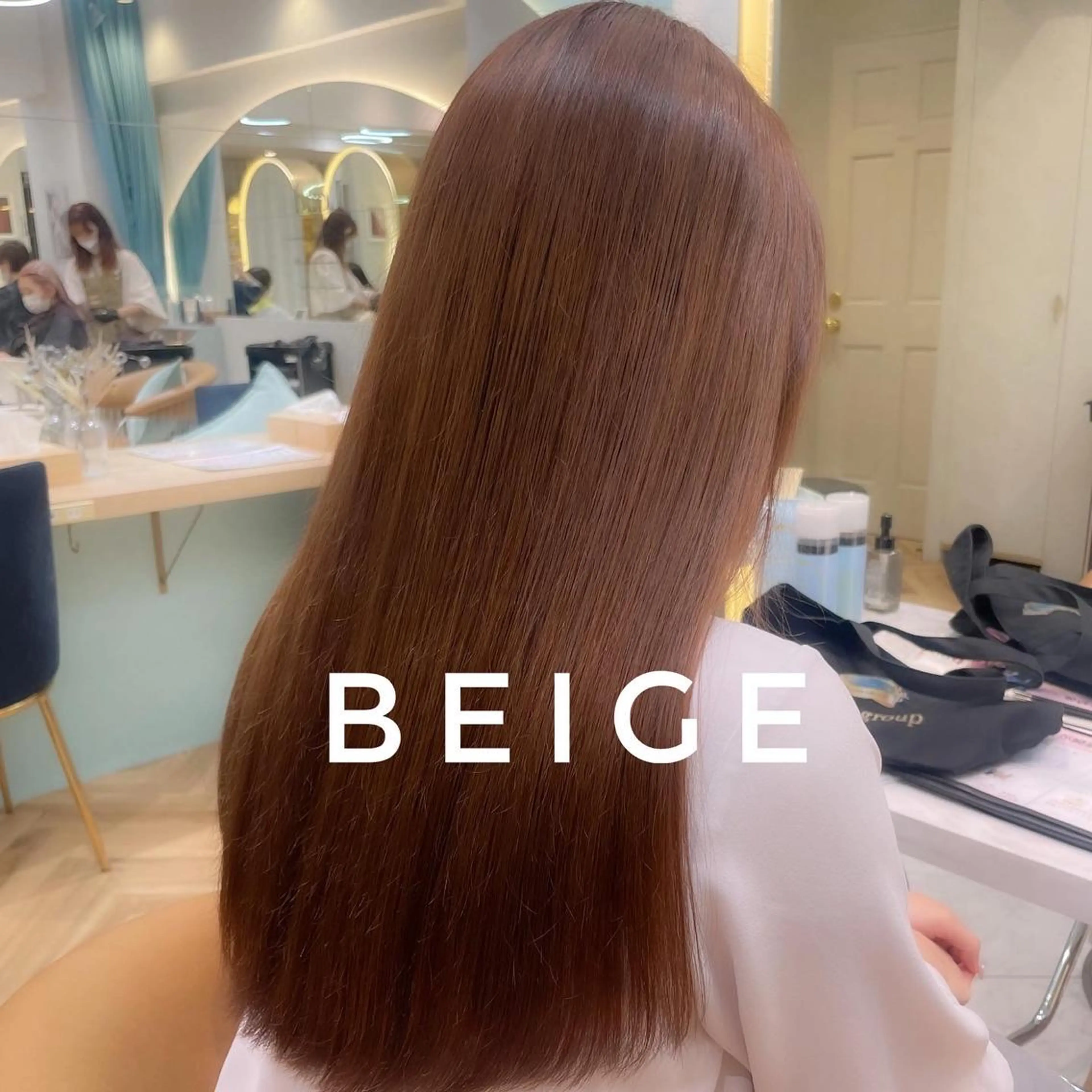 ロング カット ヘアカラー トリートメント 育休中4/30- 予約受付/野崎かよのヘアスタイル