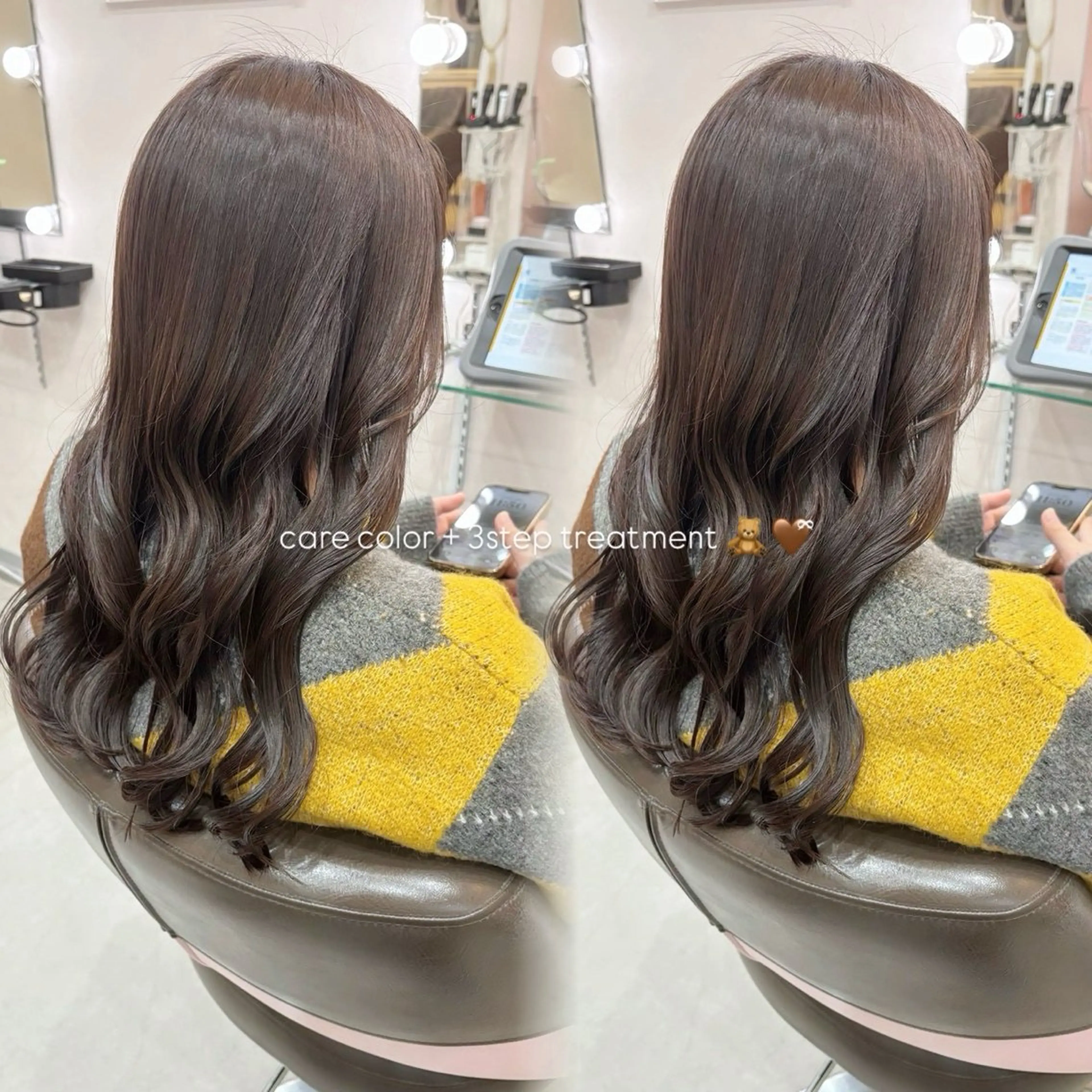 ロング カラー ブラウンカラー 透明感カラー 富山/MEZoN / MARINのヘアスタイル