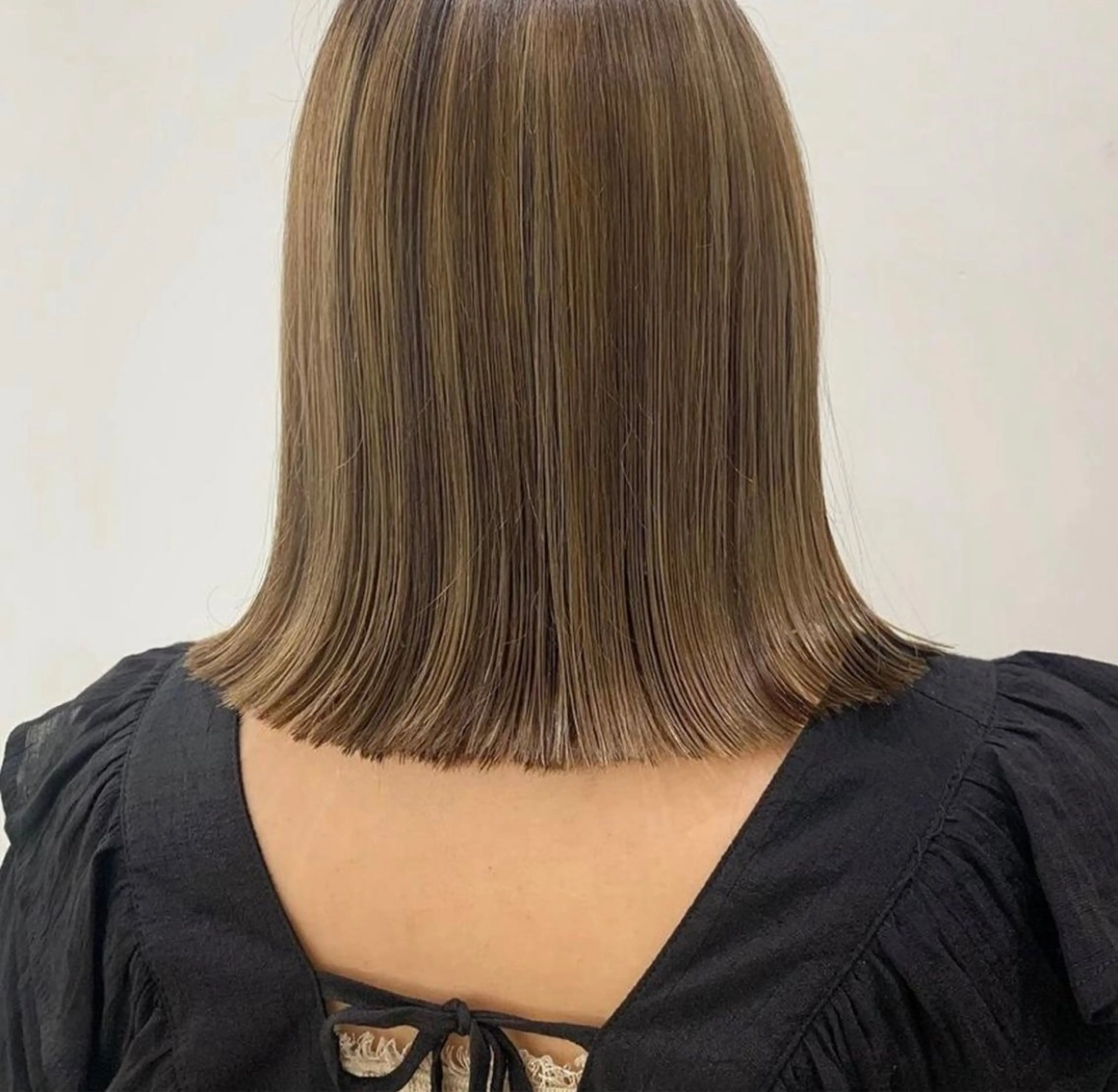 ミディアム riko*.+ﾟ 韓国風パーマのヘアスタイル