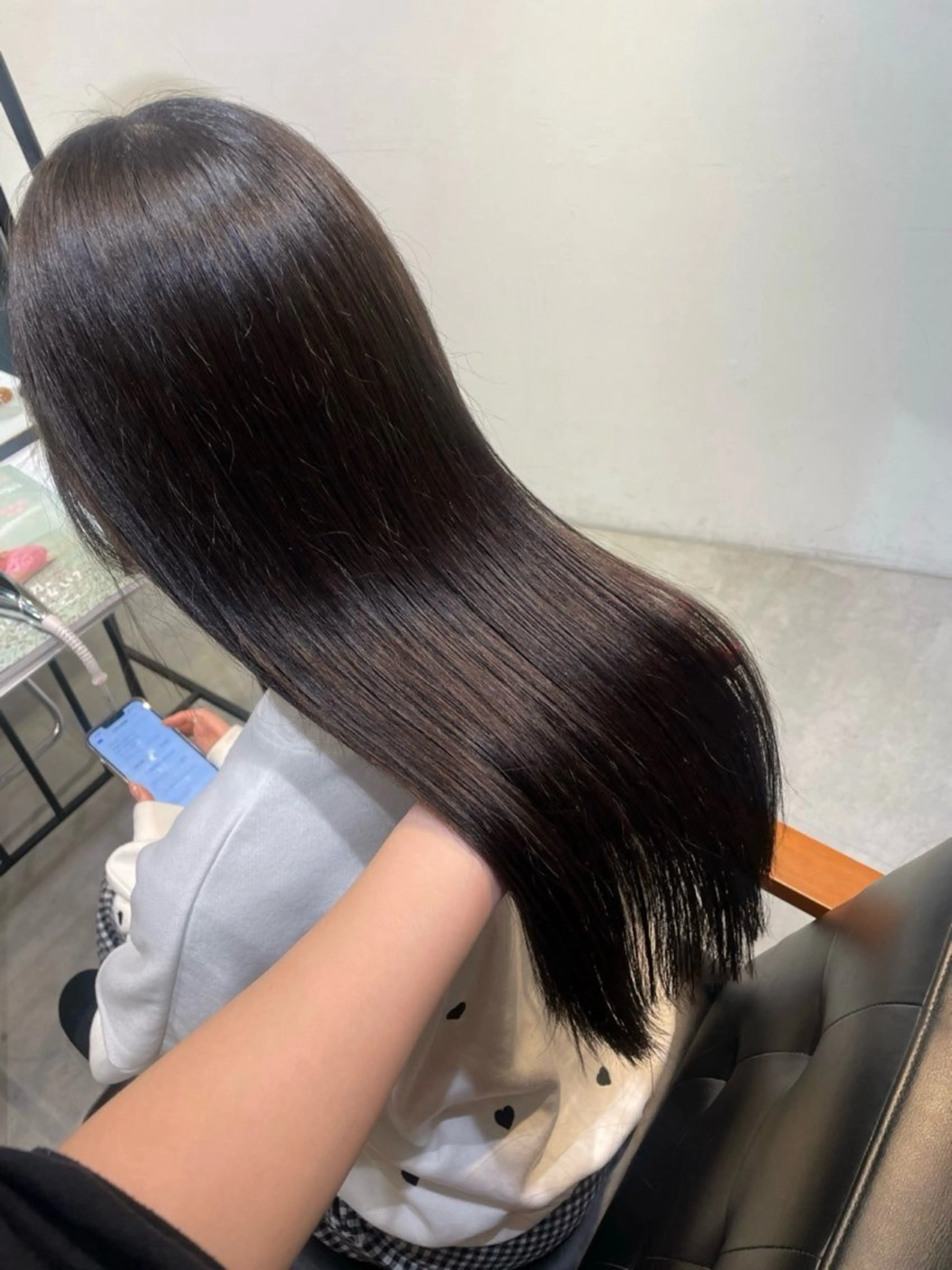 ロング mion🦋韓国ヘア 透明感カラー🫧のヘアスタイル