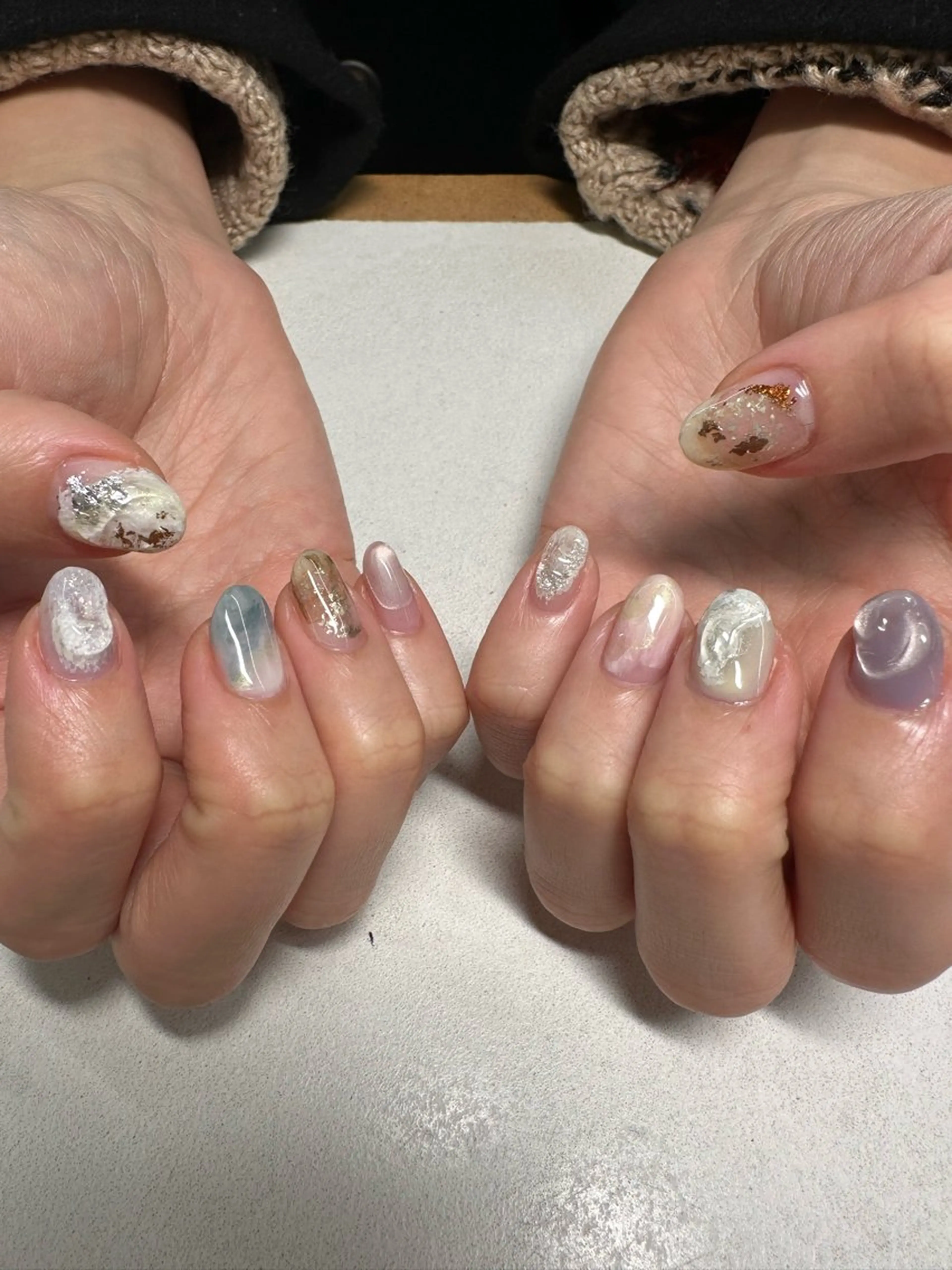 ネイル アートネイル Kaede *LUFTのネイルデザイン