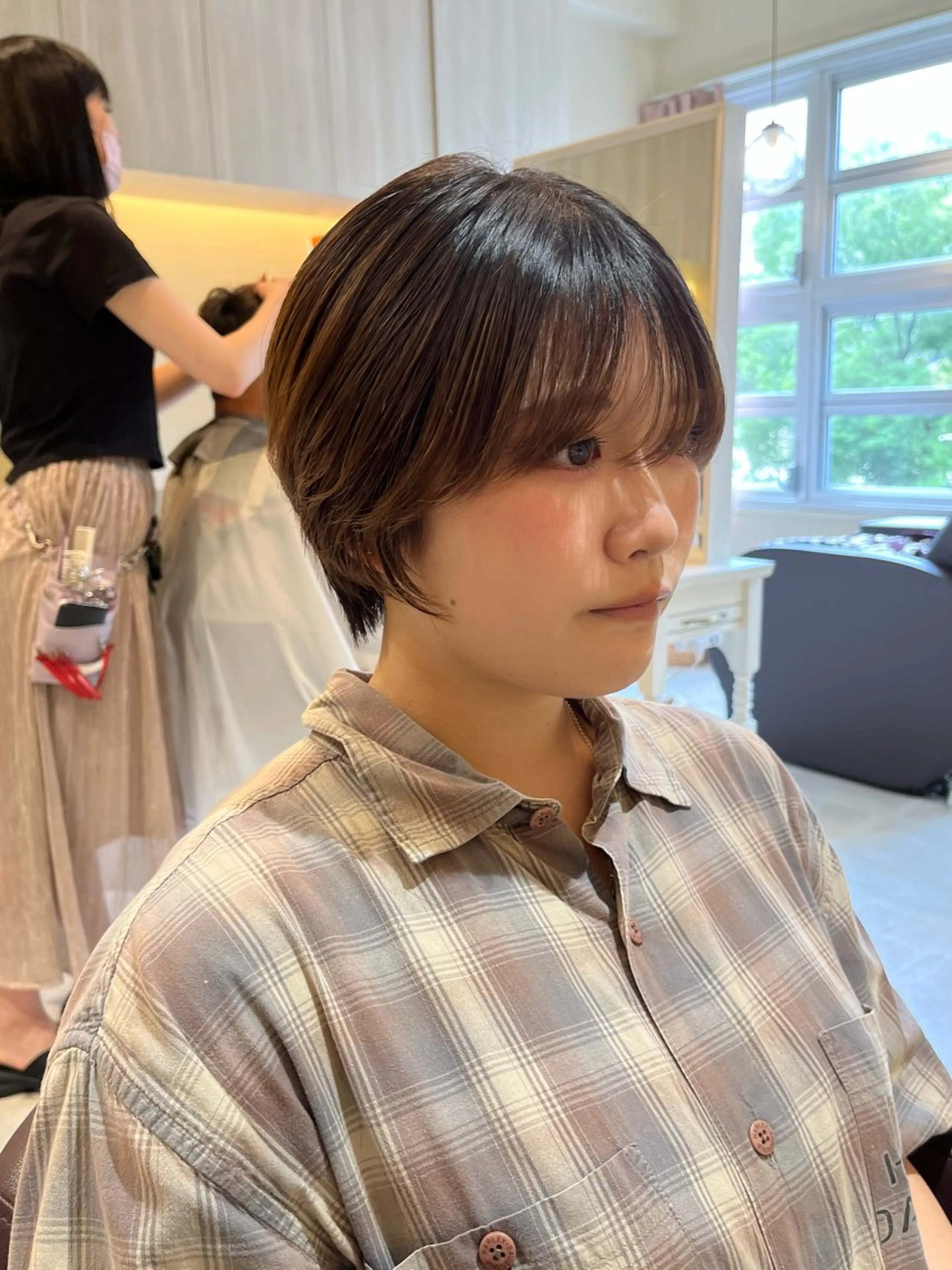 ショート ショートボブ ハンサムショート ボブ ショートヘア FIX hair所属・FIX店長/名駅/ 国際センター/パーマのヘアスタイル